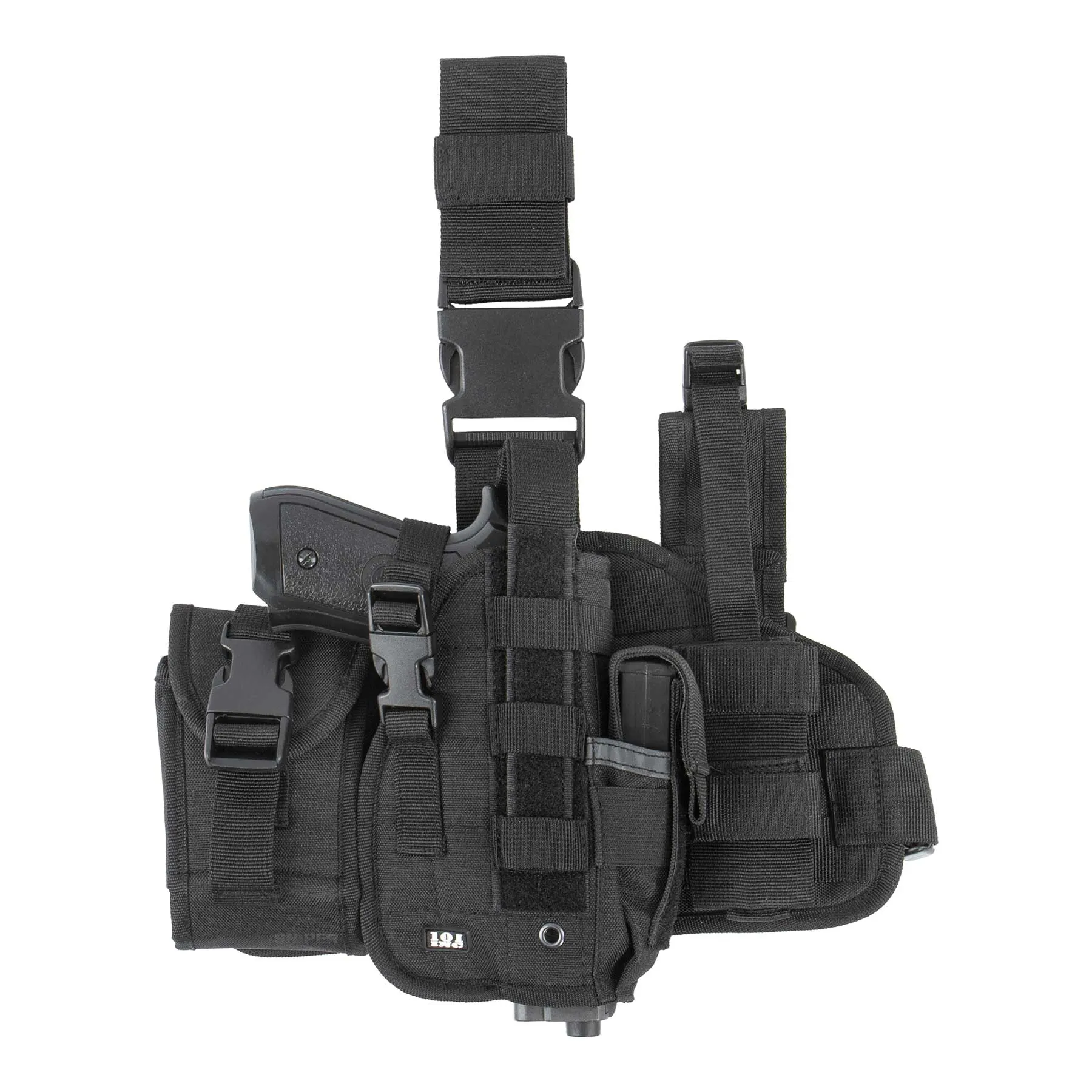 Oberschenkelholster Hip Molle Holster, Black