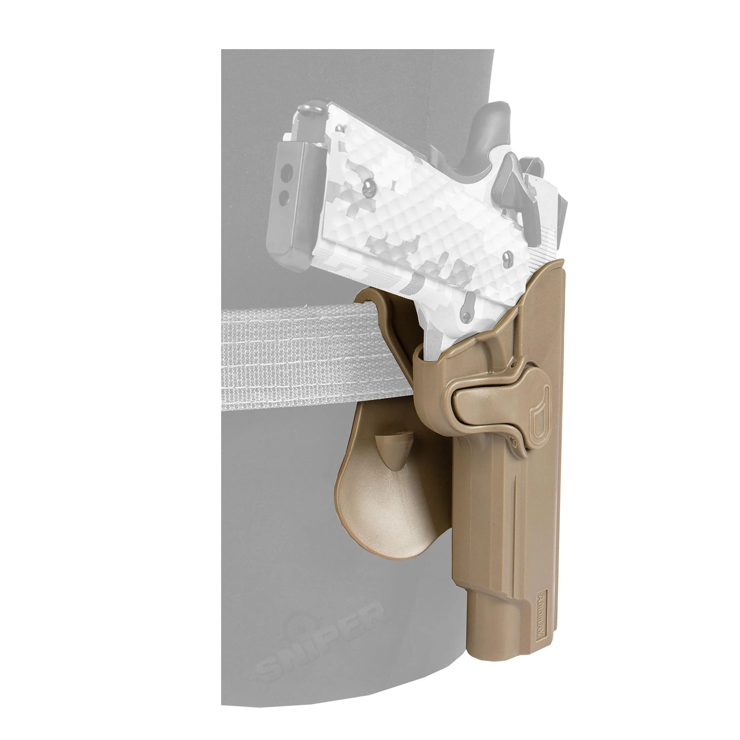 Formholster für 1911 Modelle, Tan