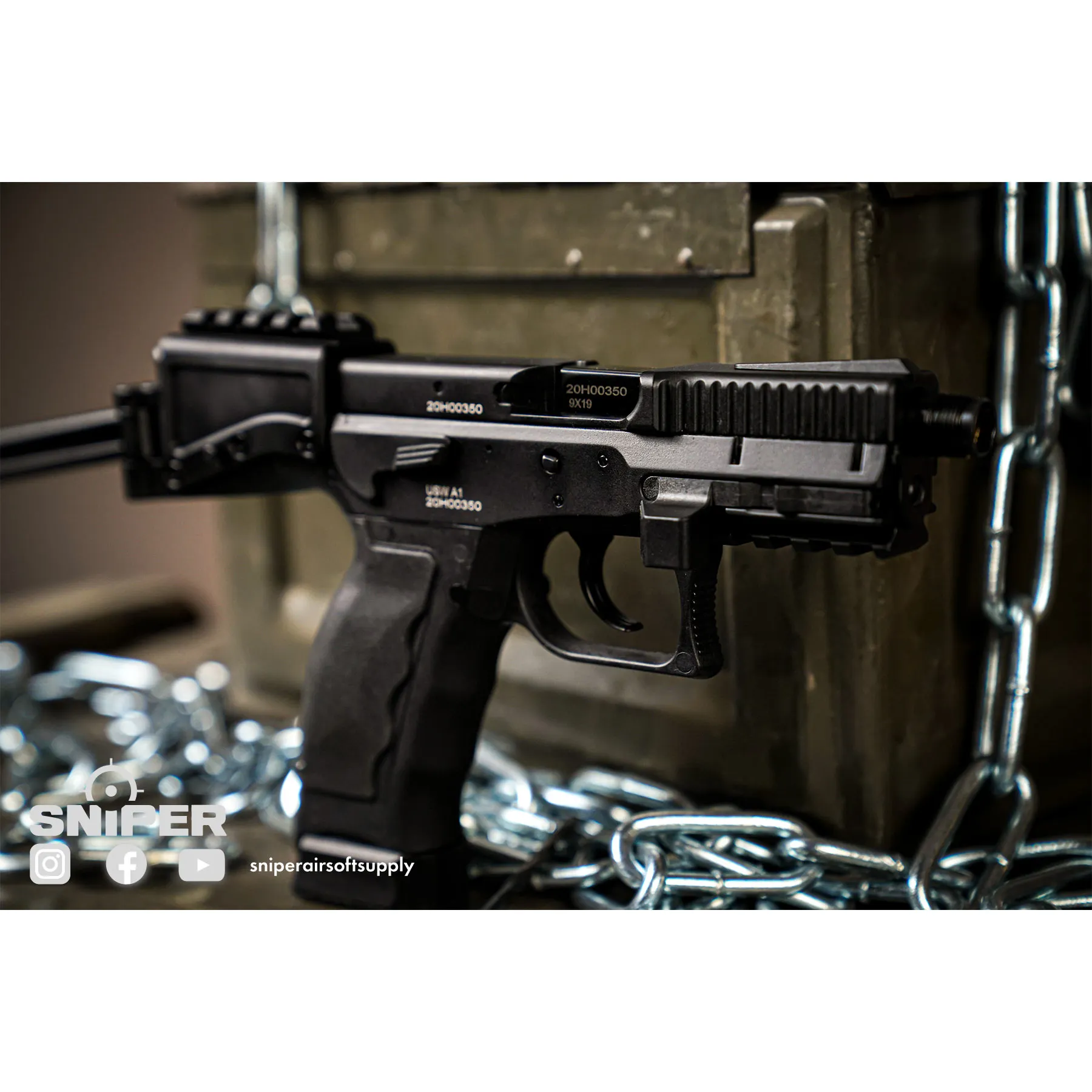 ASG USW A1 GBB Softair Pistole