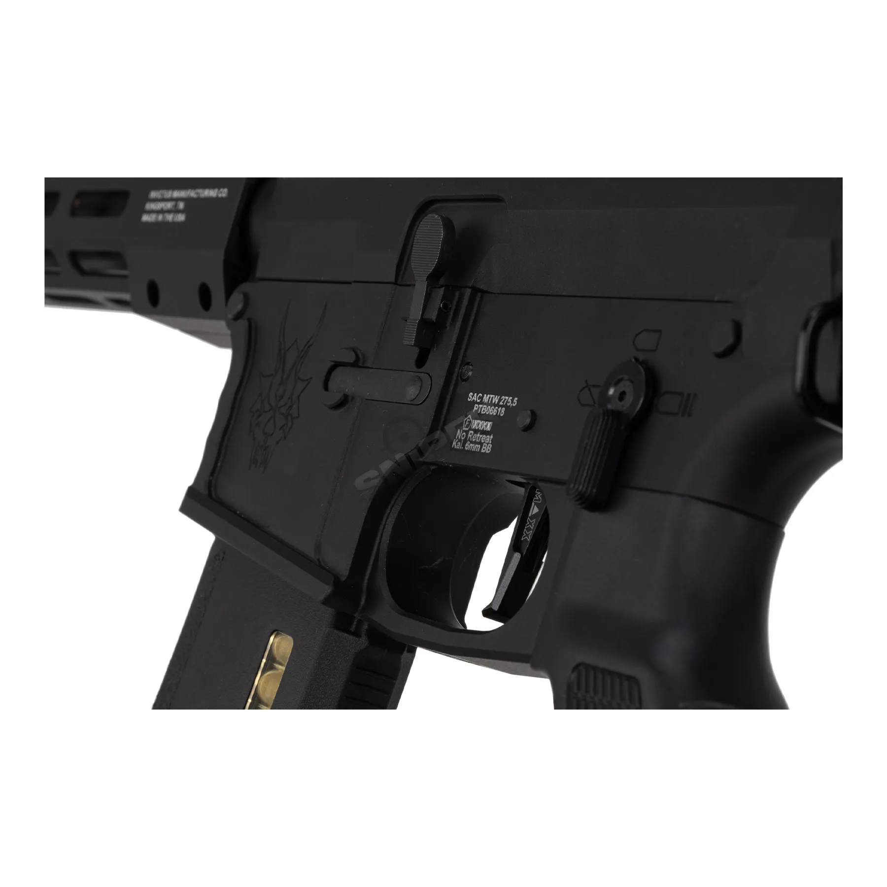 SAC x MTW Billet 10" Tactical Inferno Edition Gen. 3, Black