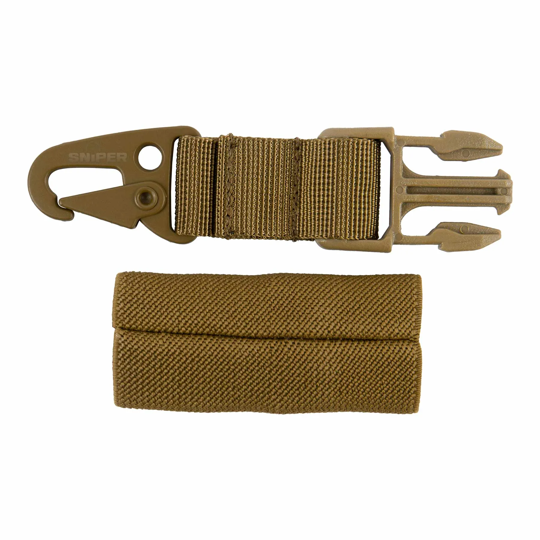 Multi-Purpose Hanging Buckle, Coyote Brown Multi-Purpose Hanging Buckle, Coyote Brown