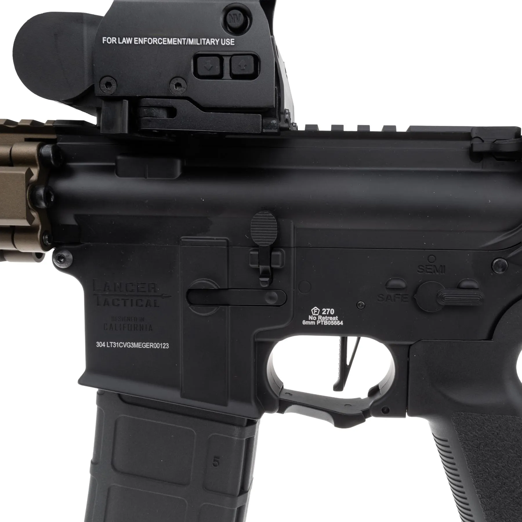 Lancer MK18 Team Six (S)AEG, Black/Bronze Lancer MK18 Team Six (S)AEG, Black/Bronze