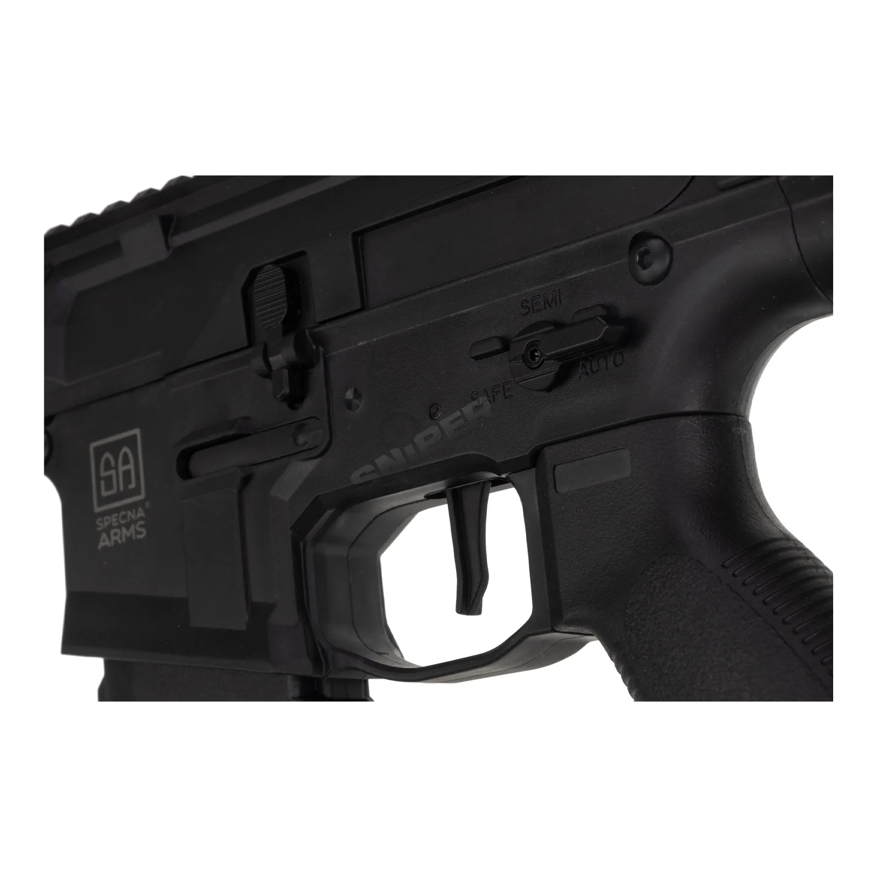 Specna Arms SA-F20 Flex Tuned-Up w/ ETU < 0,5 Joule Softair Gewehr, Black