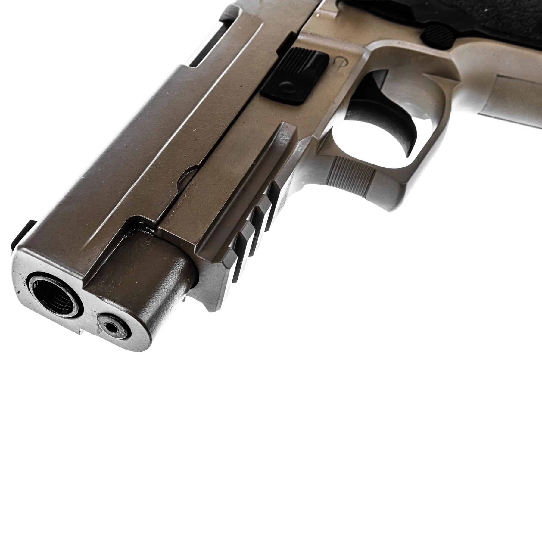 WE Seal Team 6 Tactical GBB Airsoft Pistole, Tan