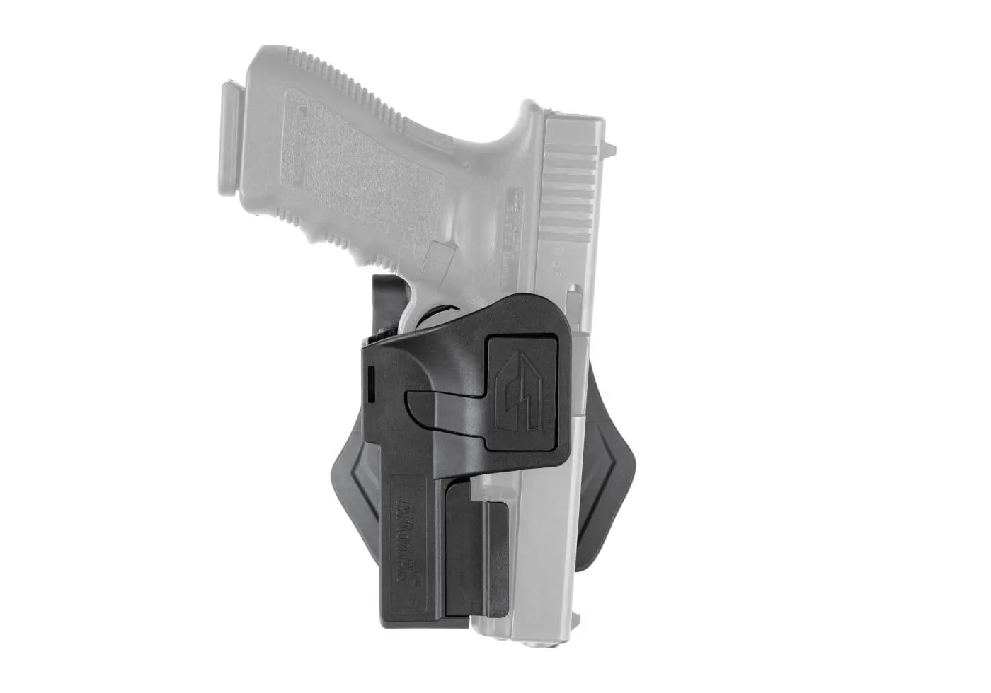 Amomax Universal Paddle Holster für Rail Pistolen