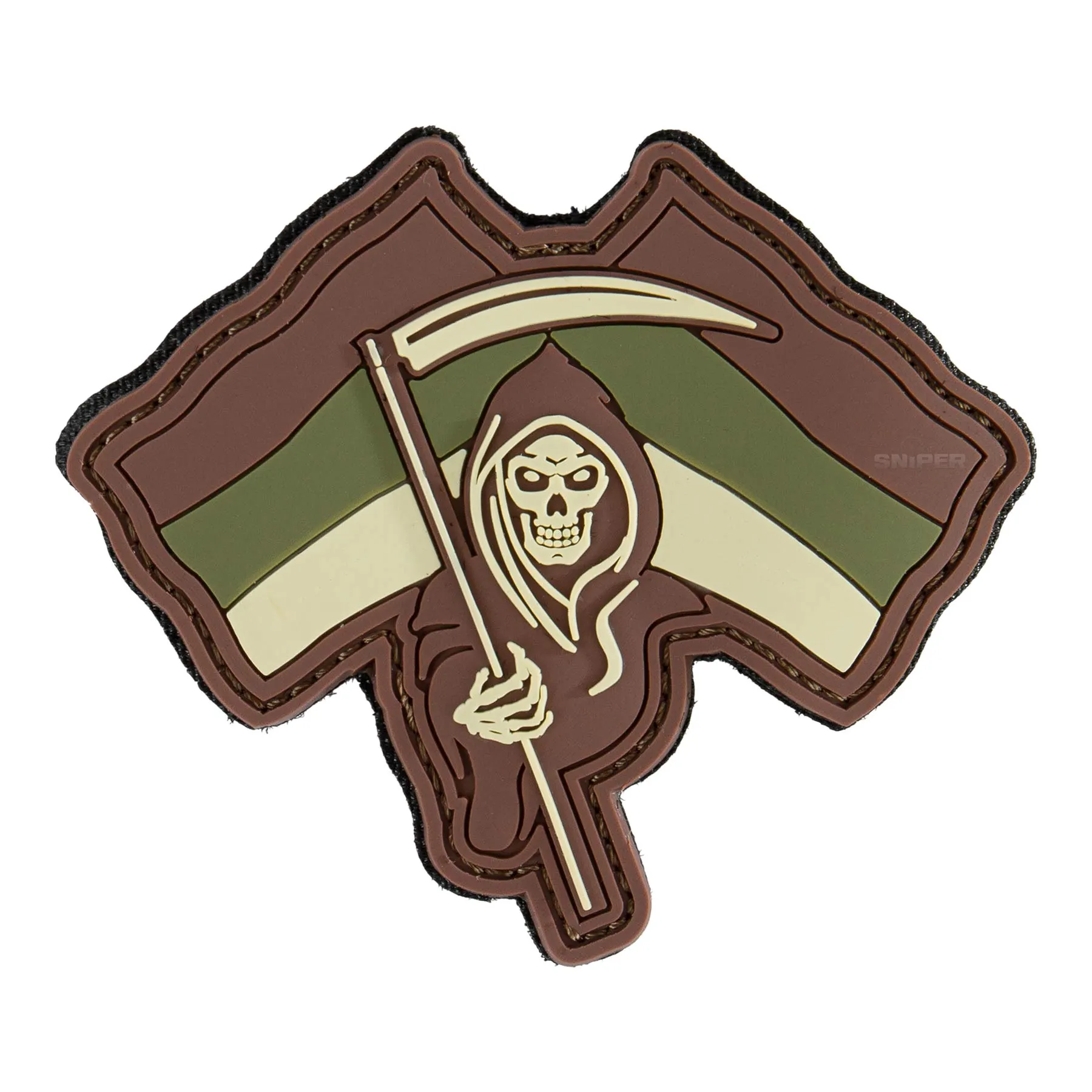 Patch PVC 3D German Reaper, woodland