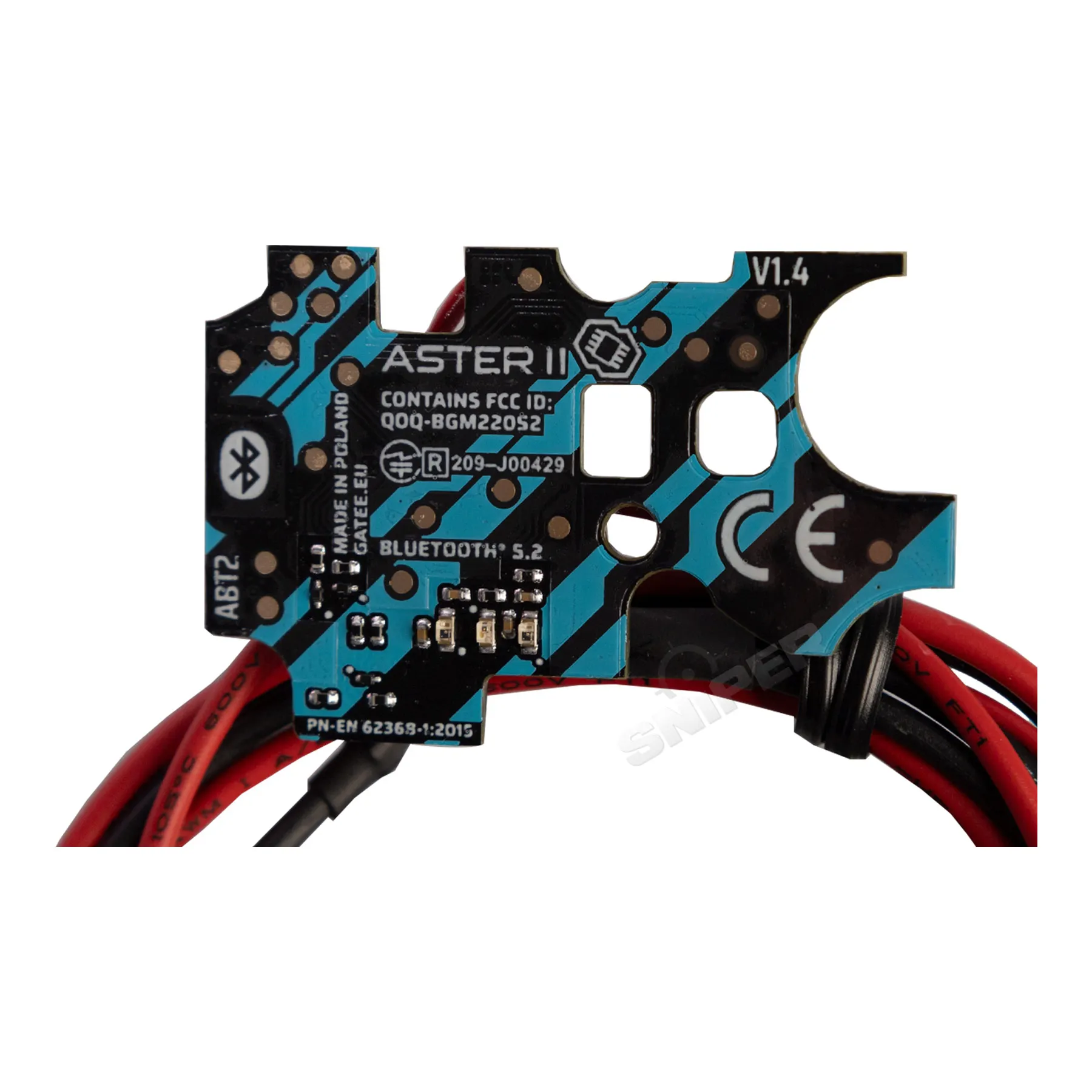 GATE ASTER Bluetooth V2 Expert w/ Quantum Trigger 2, Front Wired GATE ASTER Bluetooth V2 Expert w/ Quantum Trigger 2, Front Wired