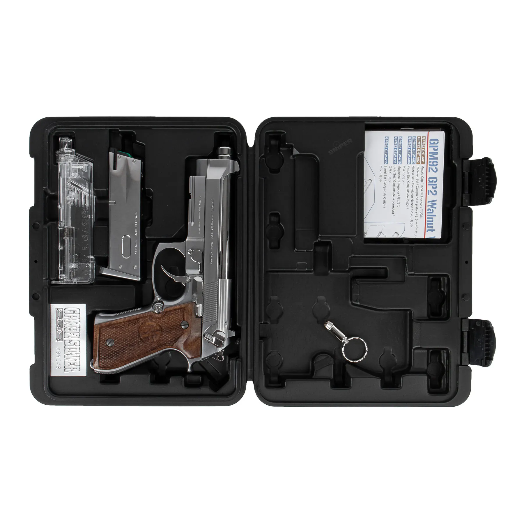 M92 Full Metal GBB, Silver