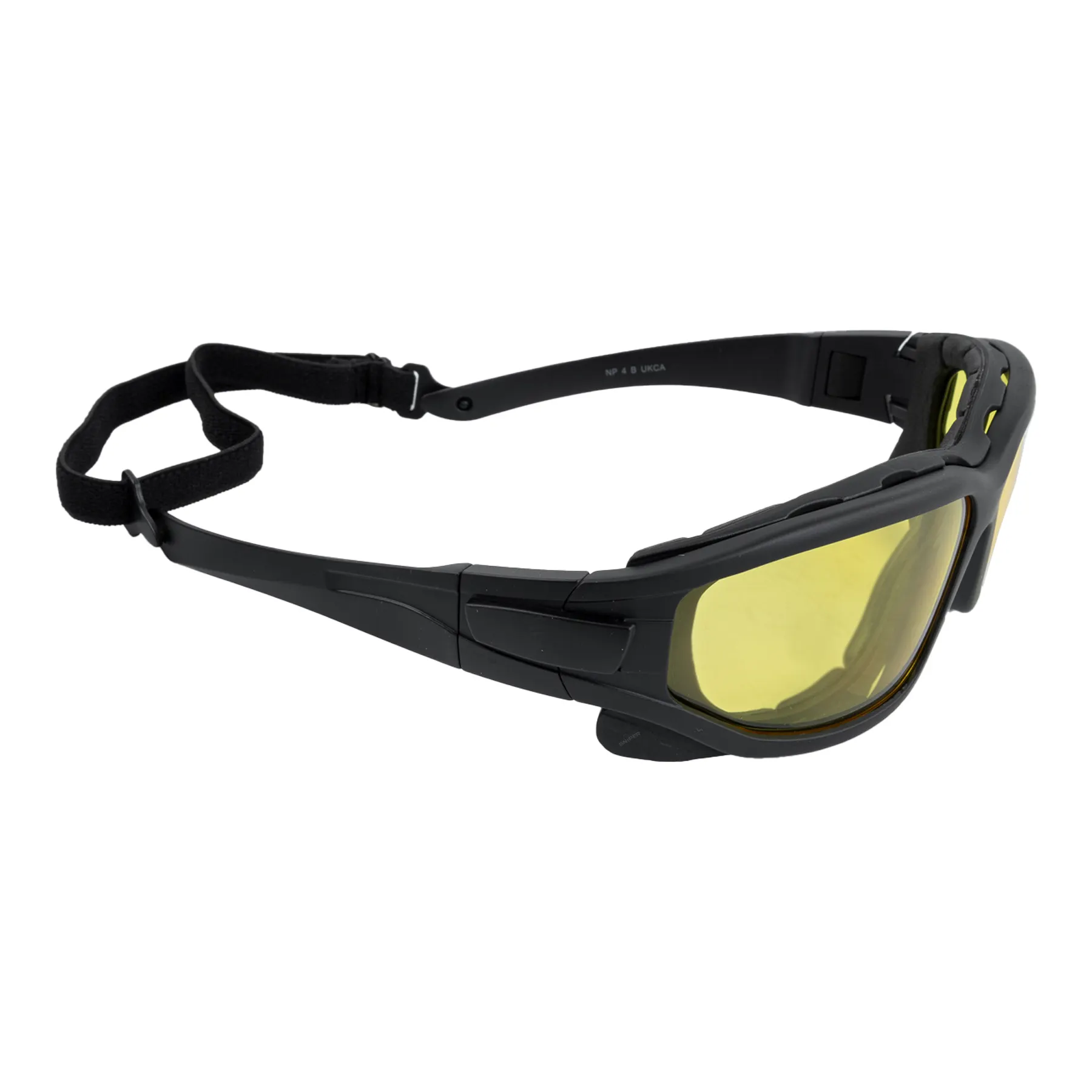 NP Defence Pro´s Schutzbrille Black, Yellow Lens