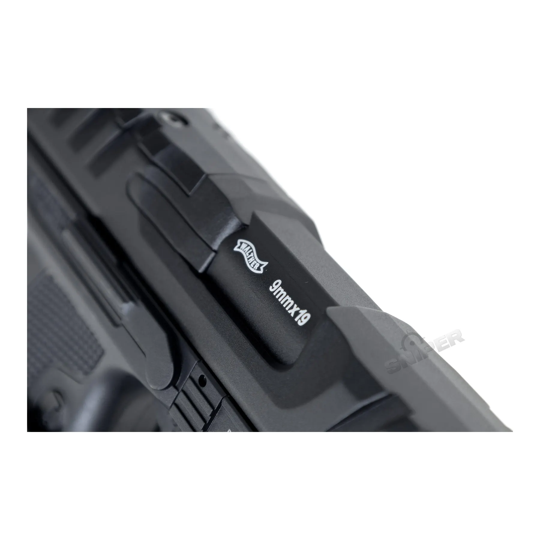 Walther PDP Compact 4" NBB Co2 Softair Pistole, Black