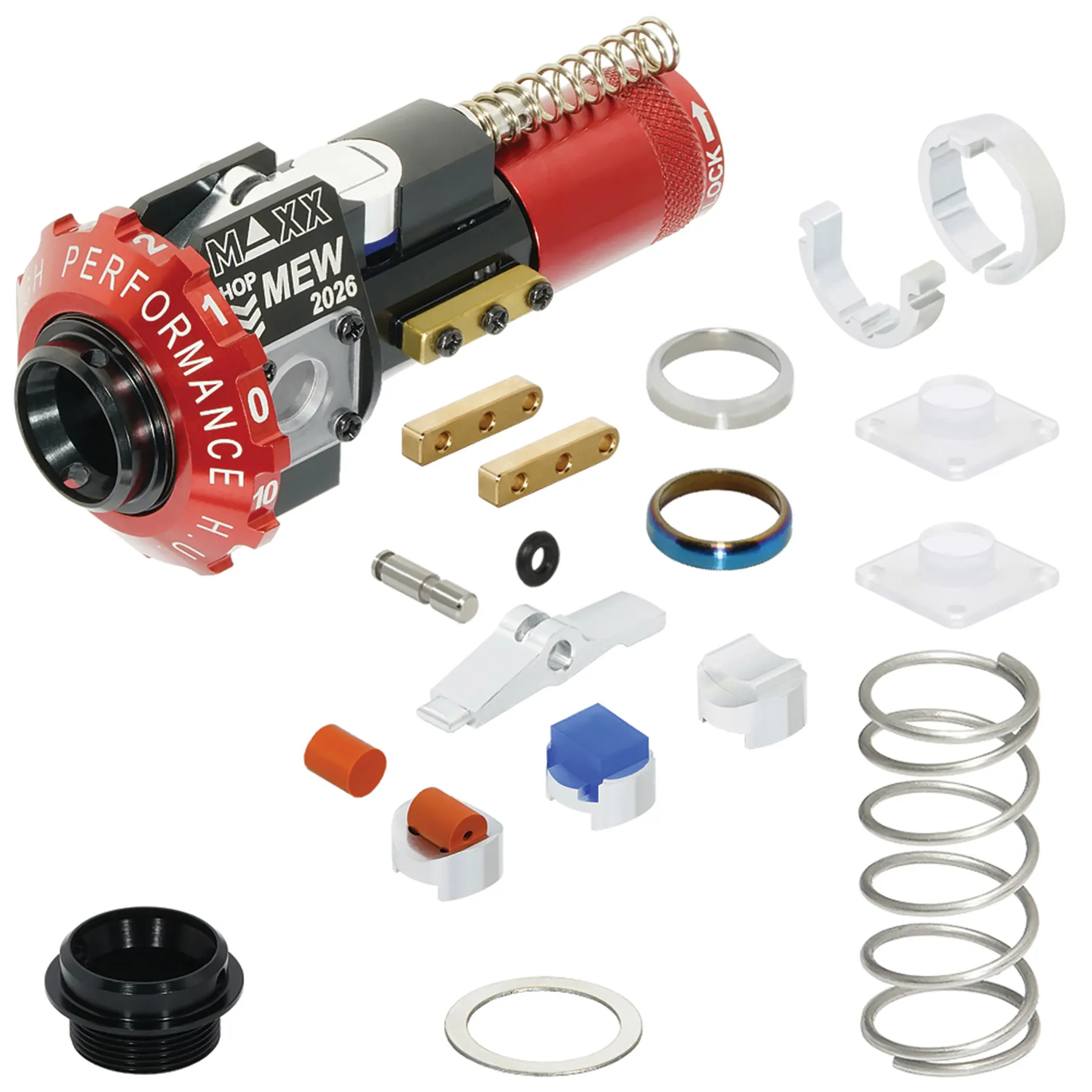 Maxx CNC Aluminum Hopup Chamber MEW (AEG Bucking) (MTW) (2026)