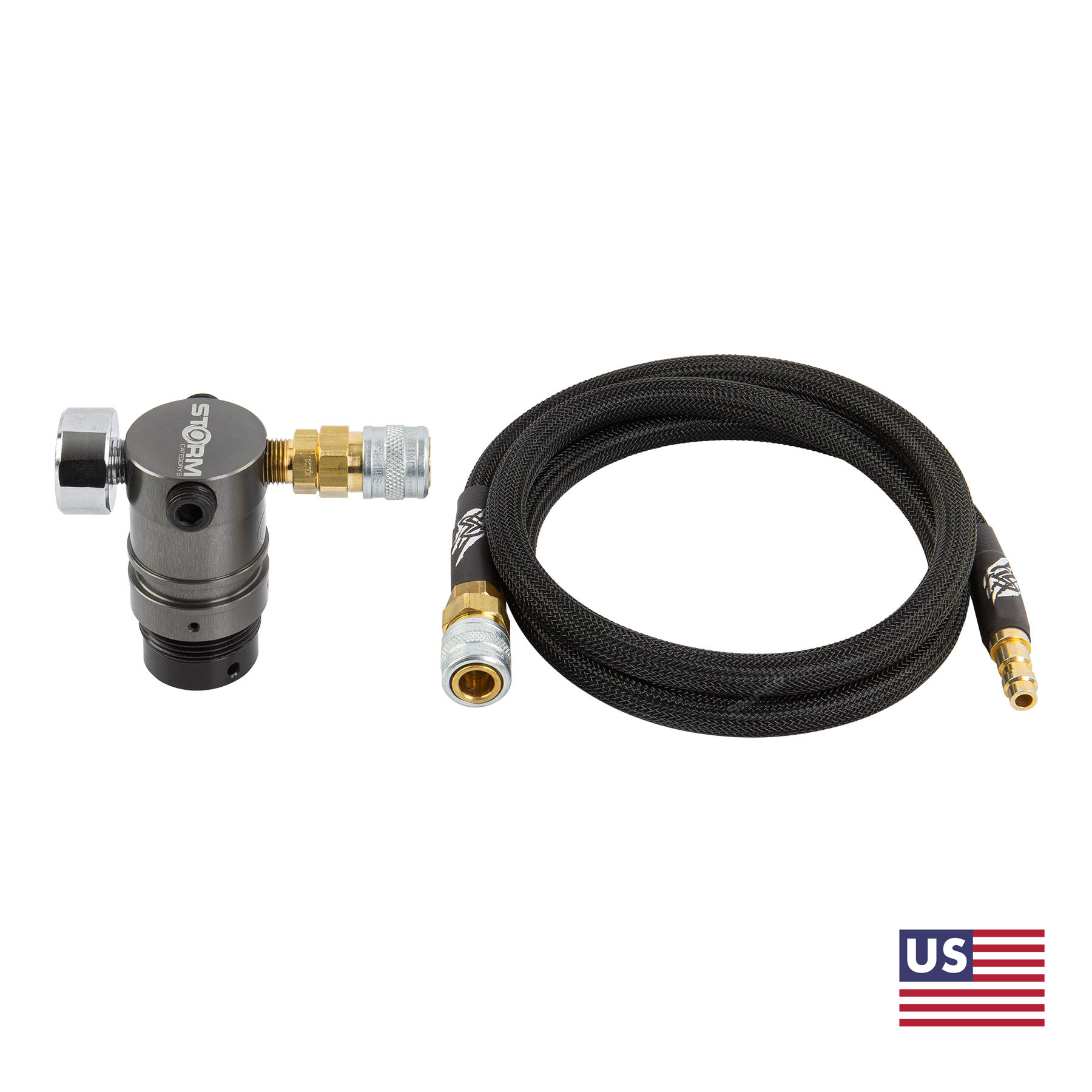 Storm Regulator Category 5 On Tank w/Remote Line, Black