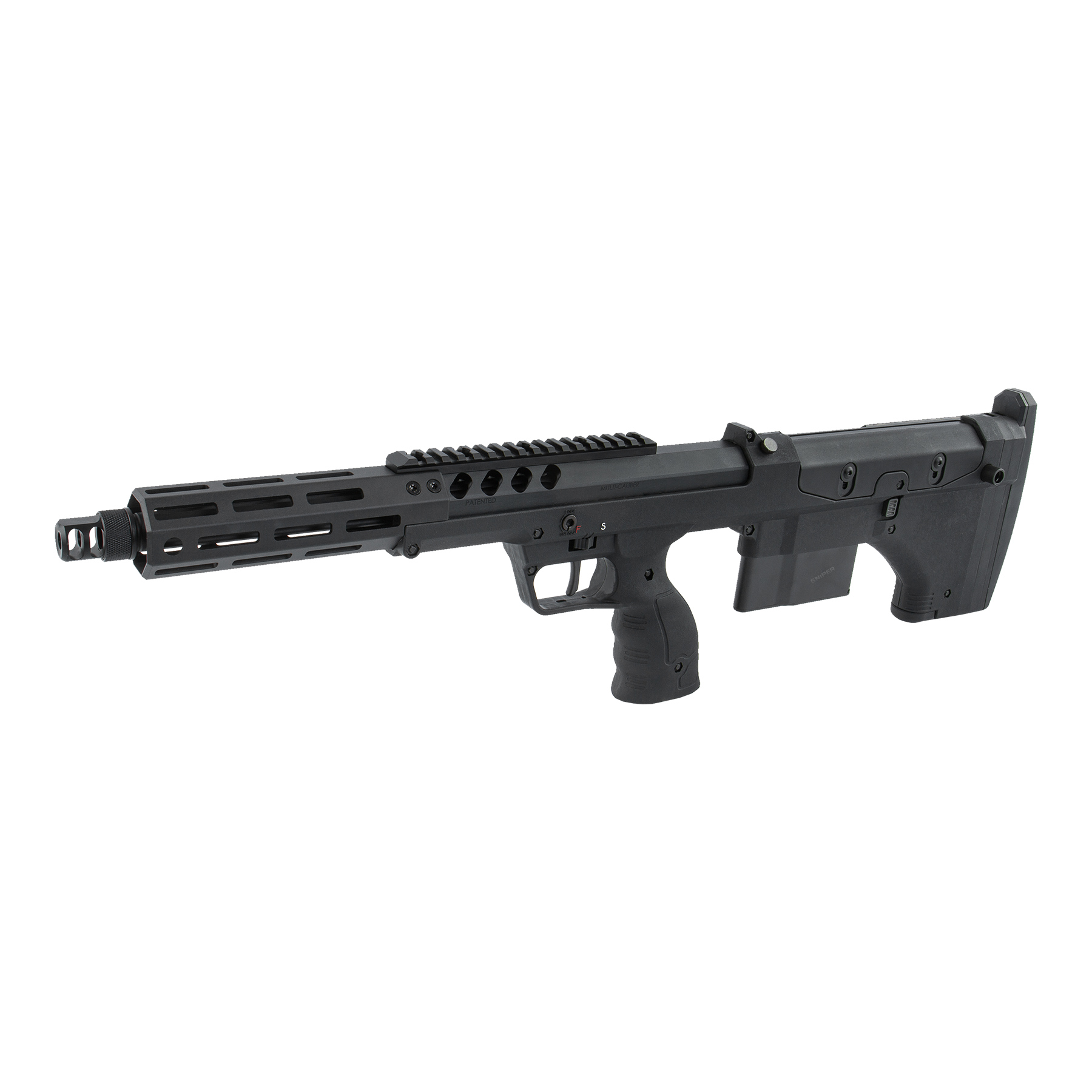 Silverback SRS A2/M2 16" pull-bolt Scharfschützengewehr, Black