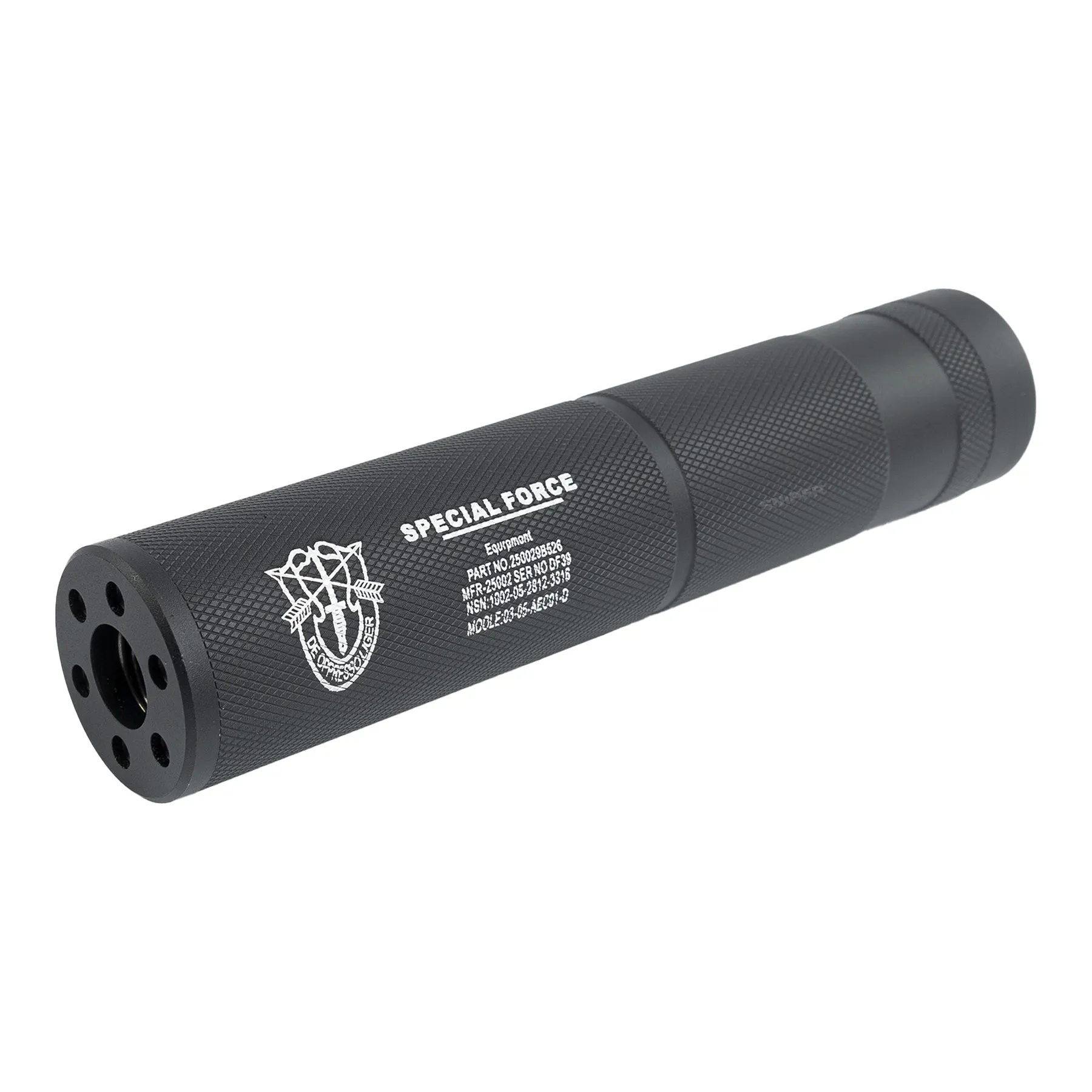 155mm Pro Silencer, 14mm CCW, Black