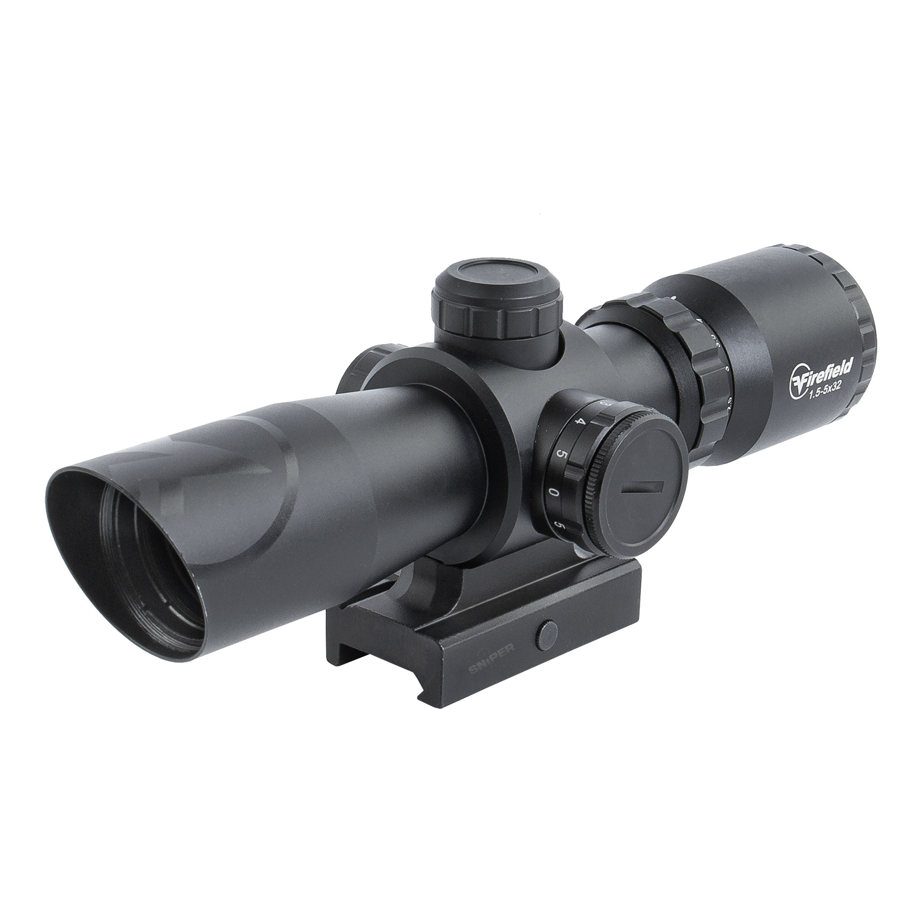 1.5-5x32 Barrage Zielfernrohr, Black