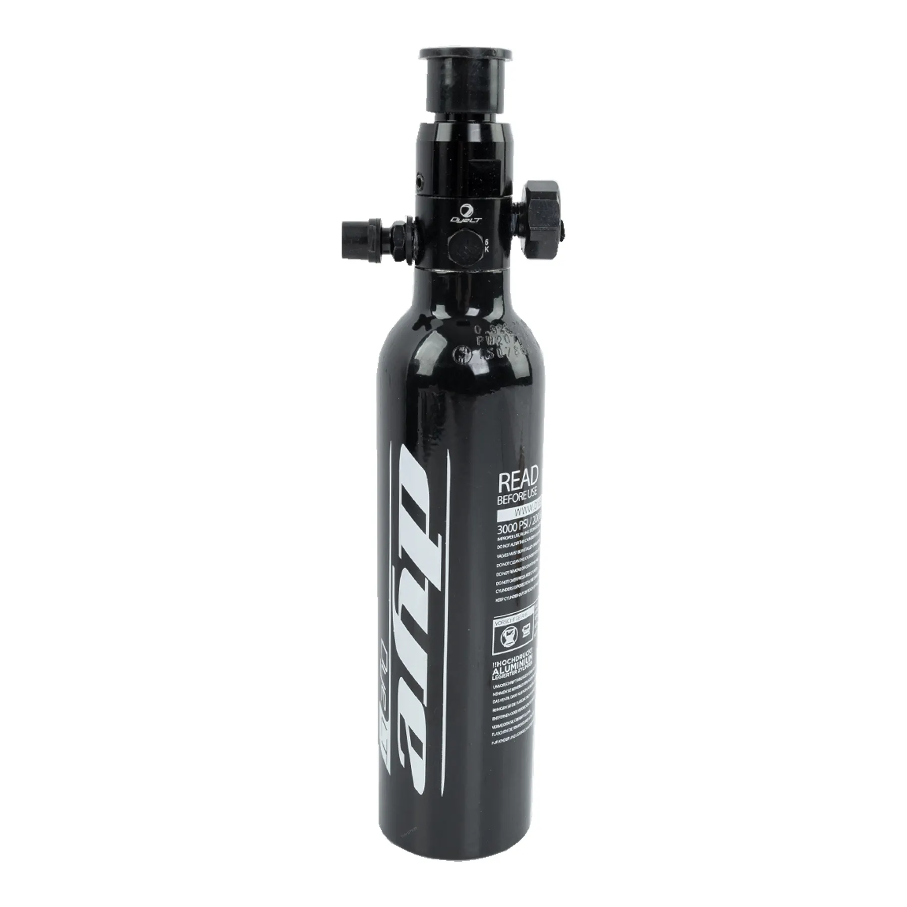 3000 PSI DYE HPA Flasche mit Regulator, 0,2l