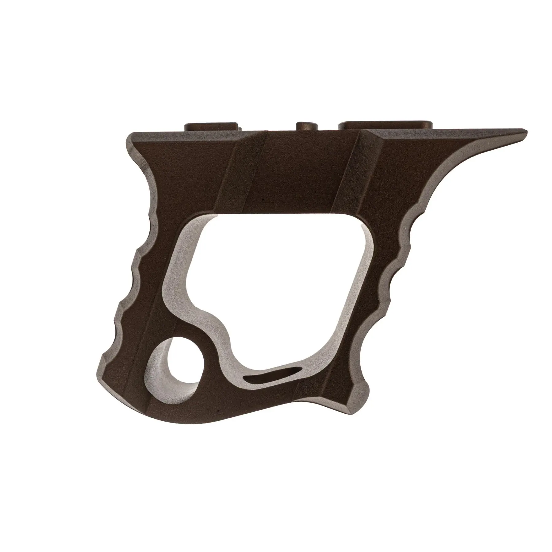 Reapo TD Halo AR-15 Hand Stop For KeyMod & M-LOK, Dark Earth