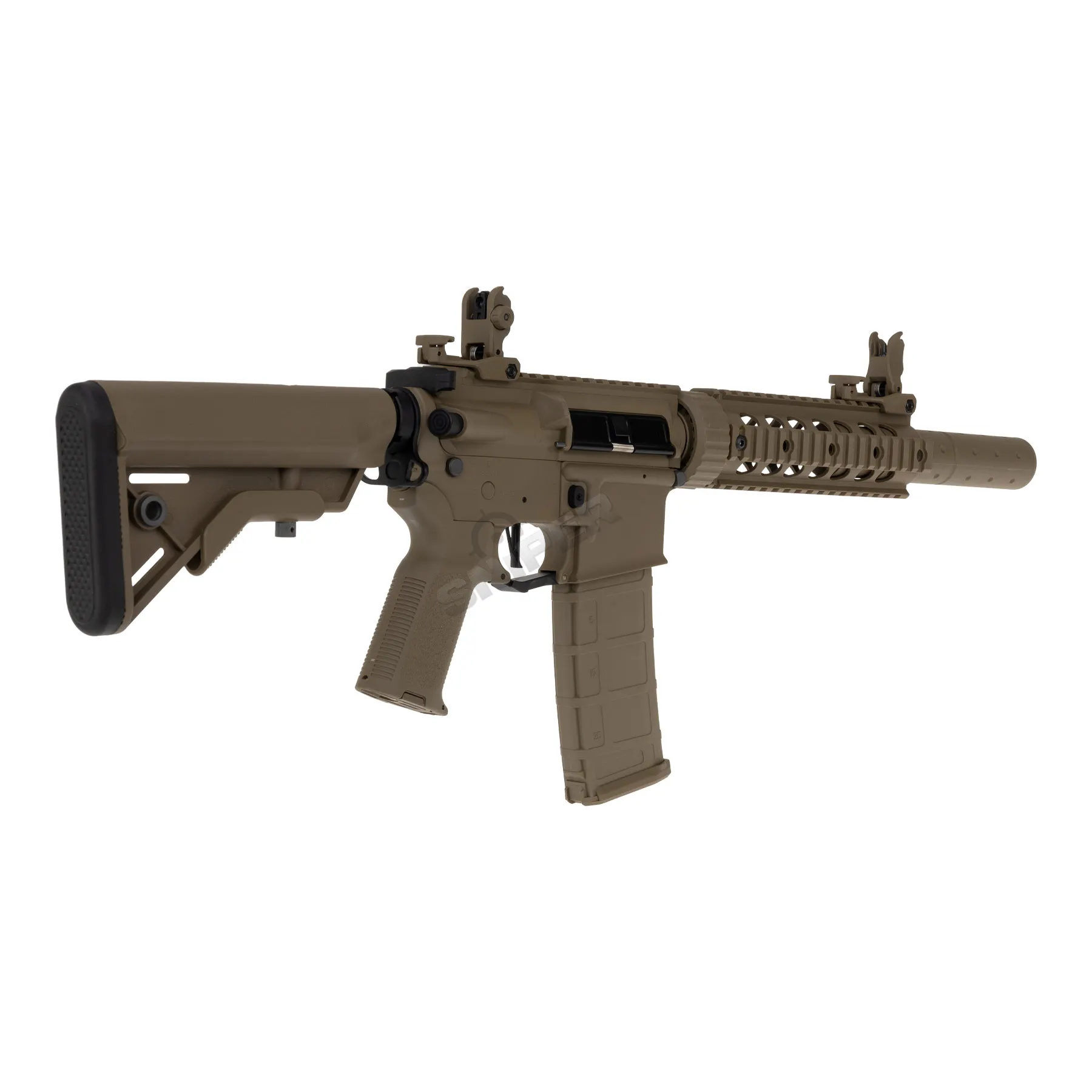 Einsteiger Set #2 - Lancer M4 SD w/ Nebula ETU (S)AEG, Tan Einsteiger Set #1 - Lancer M4 SD w/ Nebula ETU (S)AEG, Tan