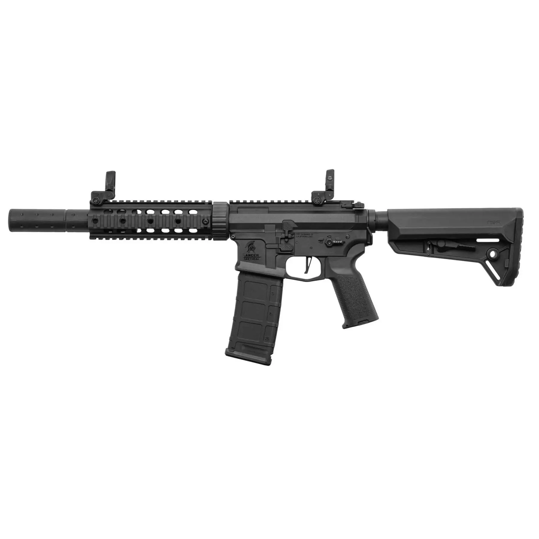 Lancer M4 SD NSR w/ Nebula ETU (S)AEG, Black