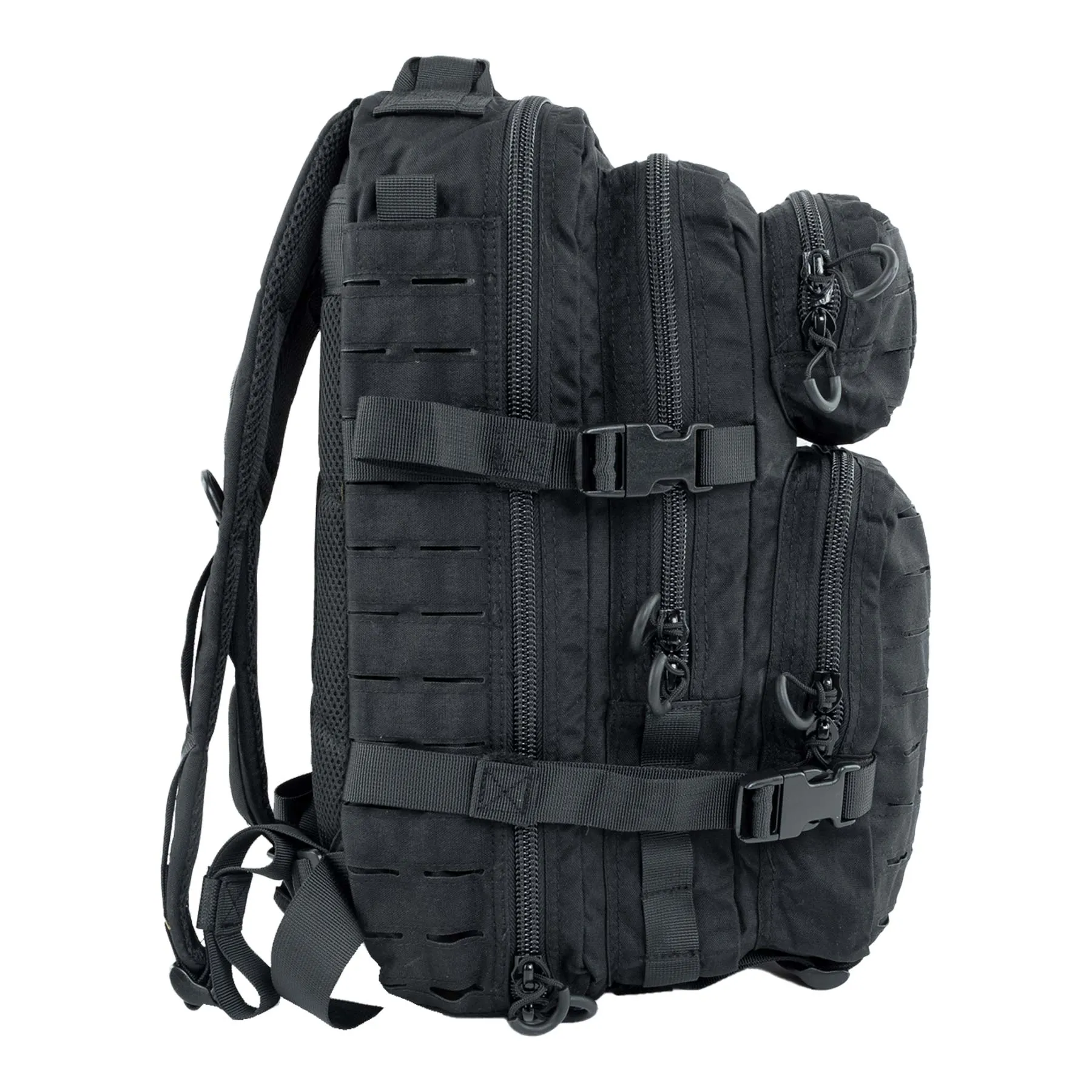 Lasercut 1-Day Assault Rucksack, Black