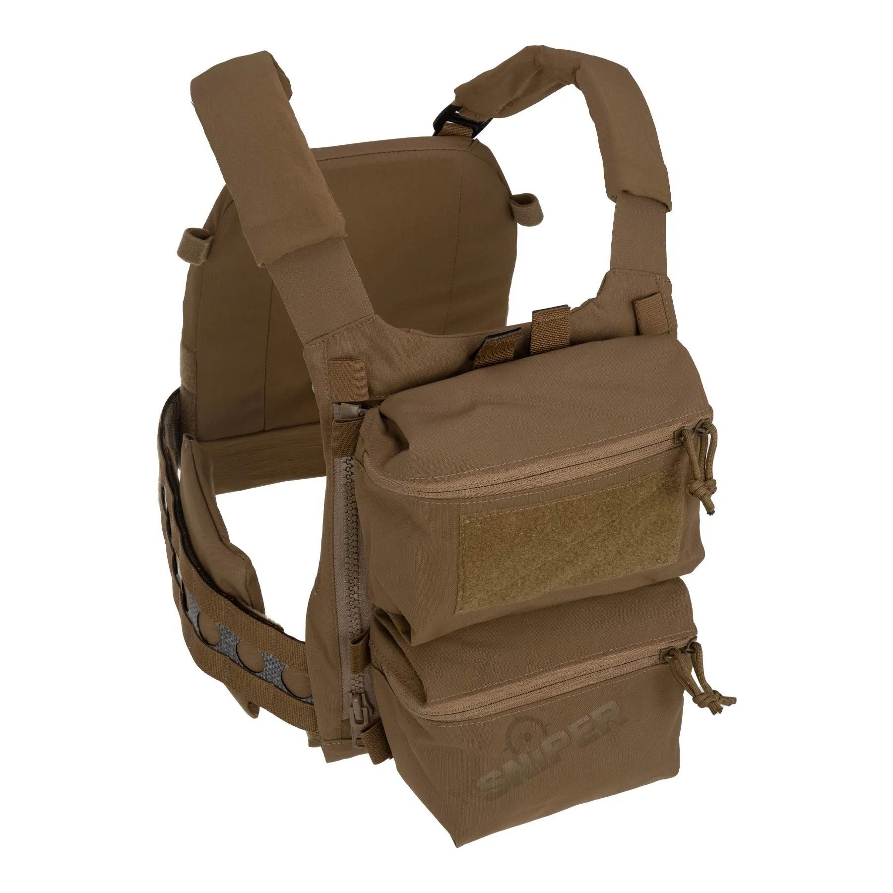 Reapo Back Panel Double Bag für Plattenträger, Coyote