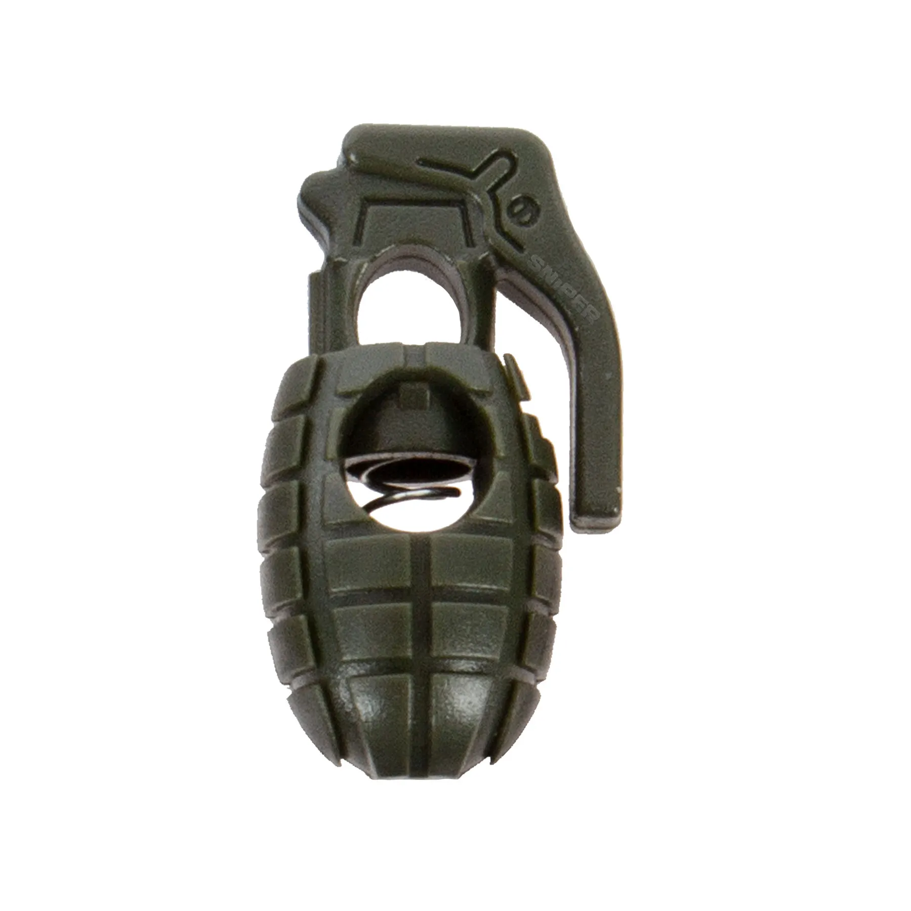 Kordelstopper 10er Set, Ranger Green