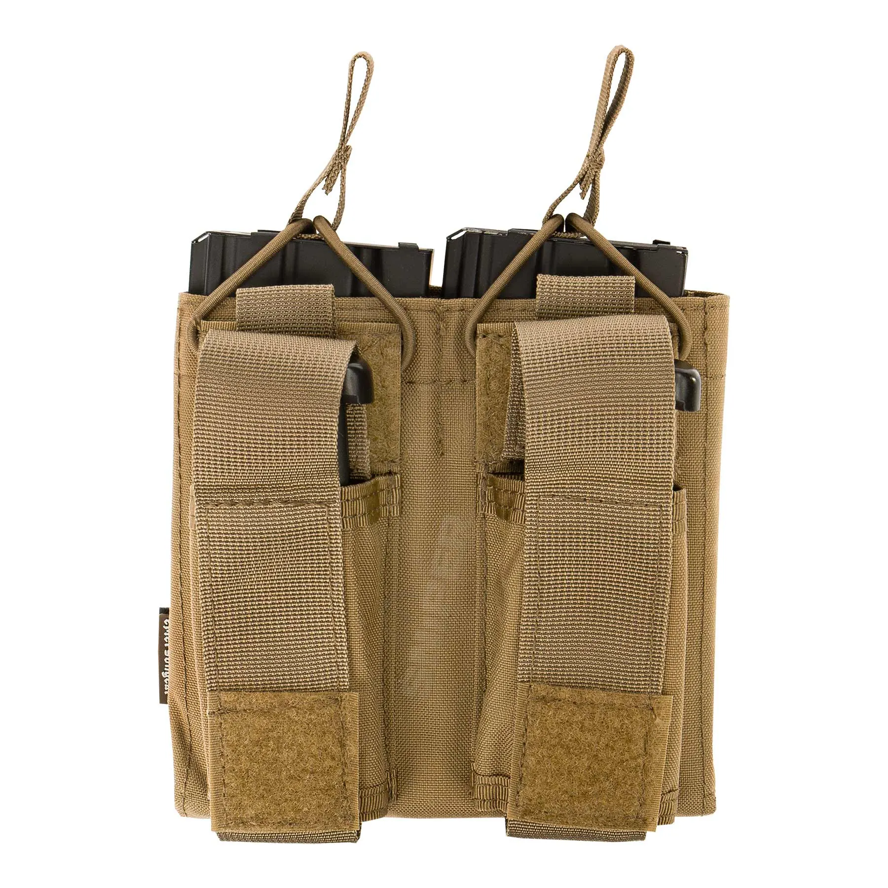 Pistol/ M4 Double Open Mag Pouch, Coyote Brown