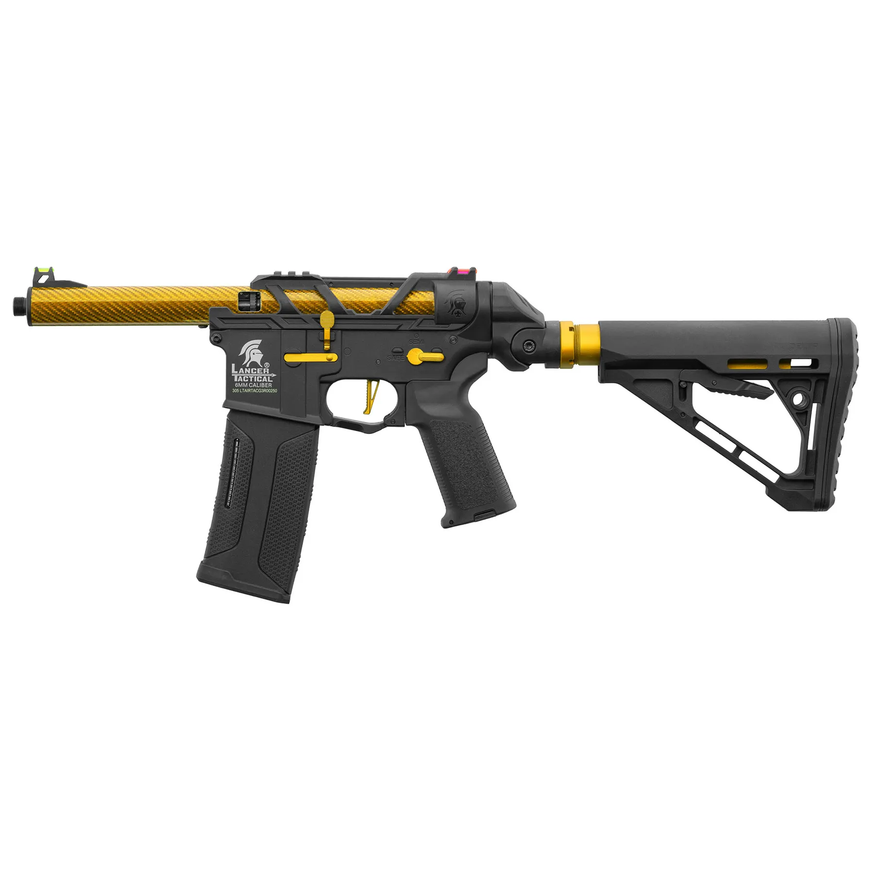 Lancer Tactical x AIRTAC M4 Speedsoft Gen3, Gold