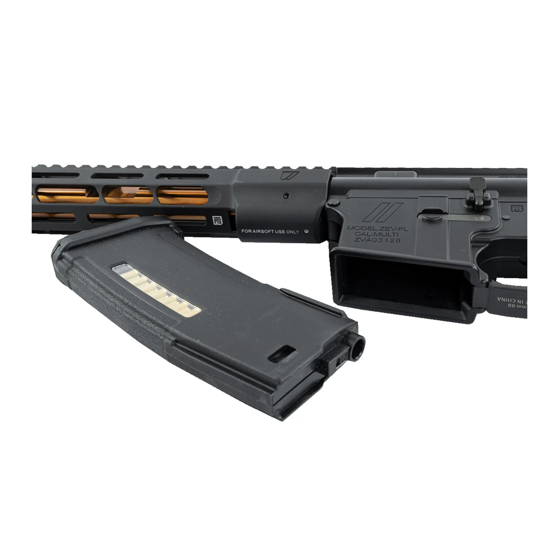 SAC x PTS ZEV Core Elite SBR 10,5" (S)AEG, Black SAC x PTS ZEV Core Elite SBR 10,5" (S)AEG, Black