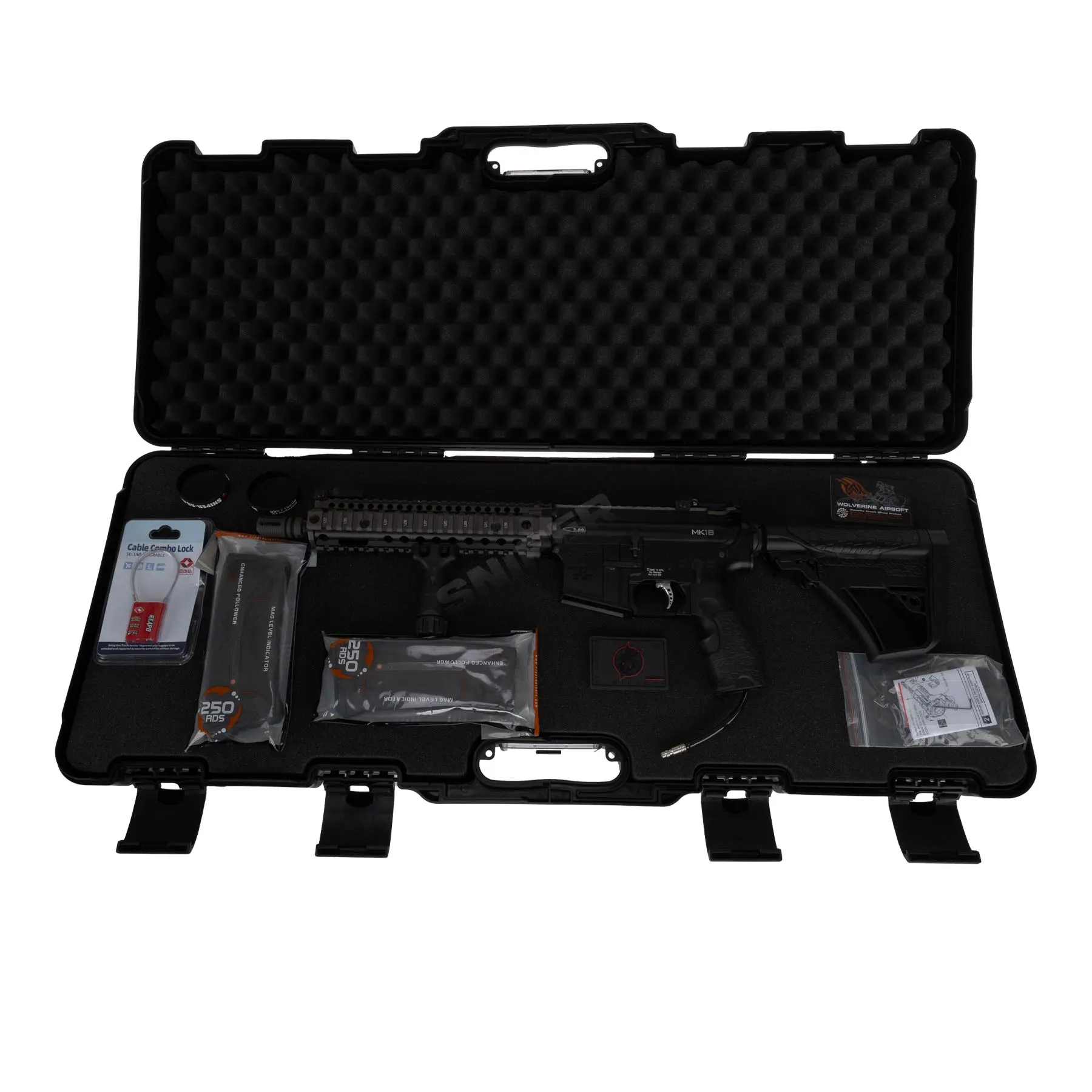 SAC x Wolverine Daniel Defense MK18 HPA, Grey