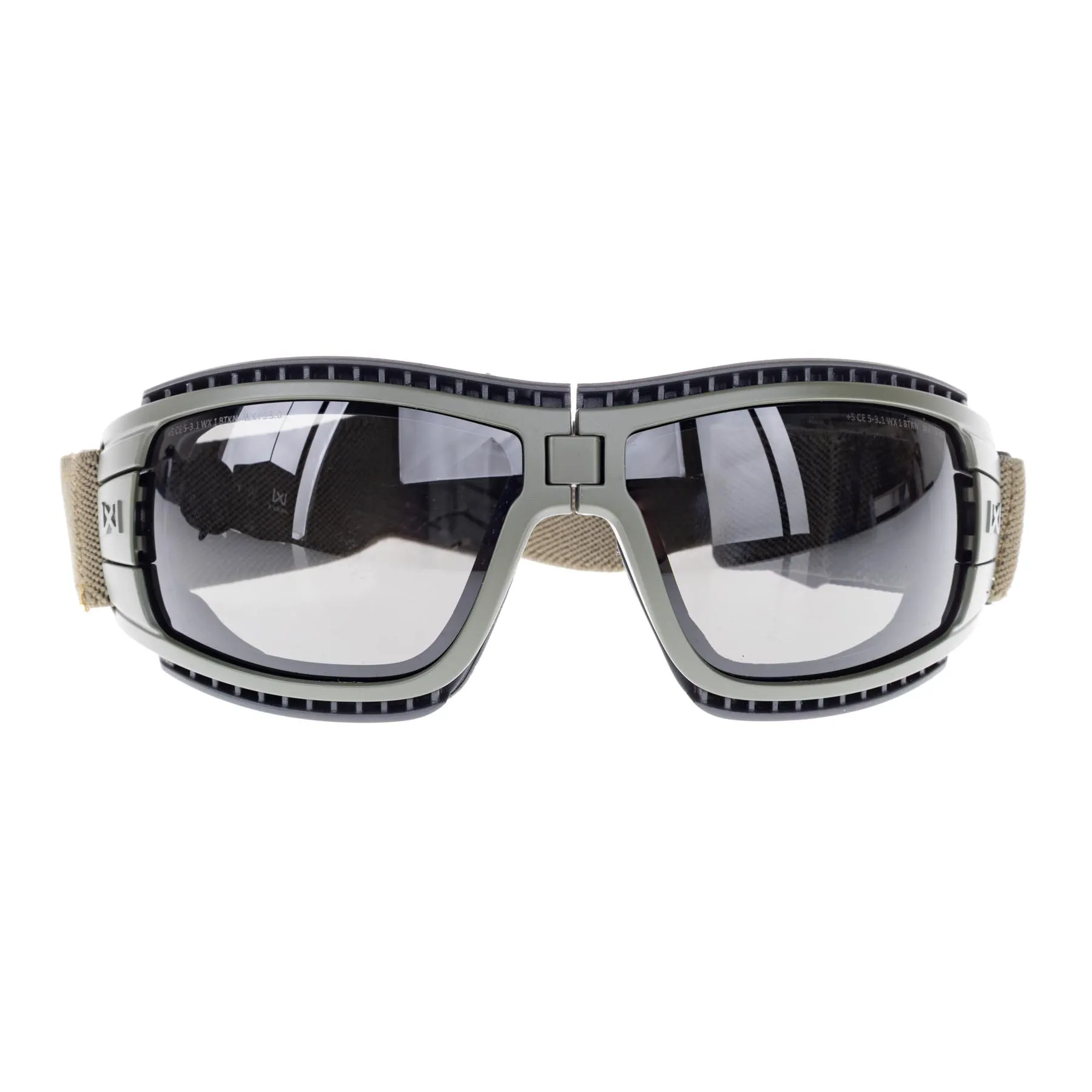 WileyX Lynx Goggles w/ OD Frame, Grey/Clear Lens