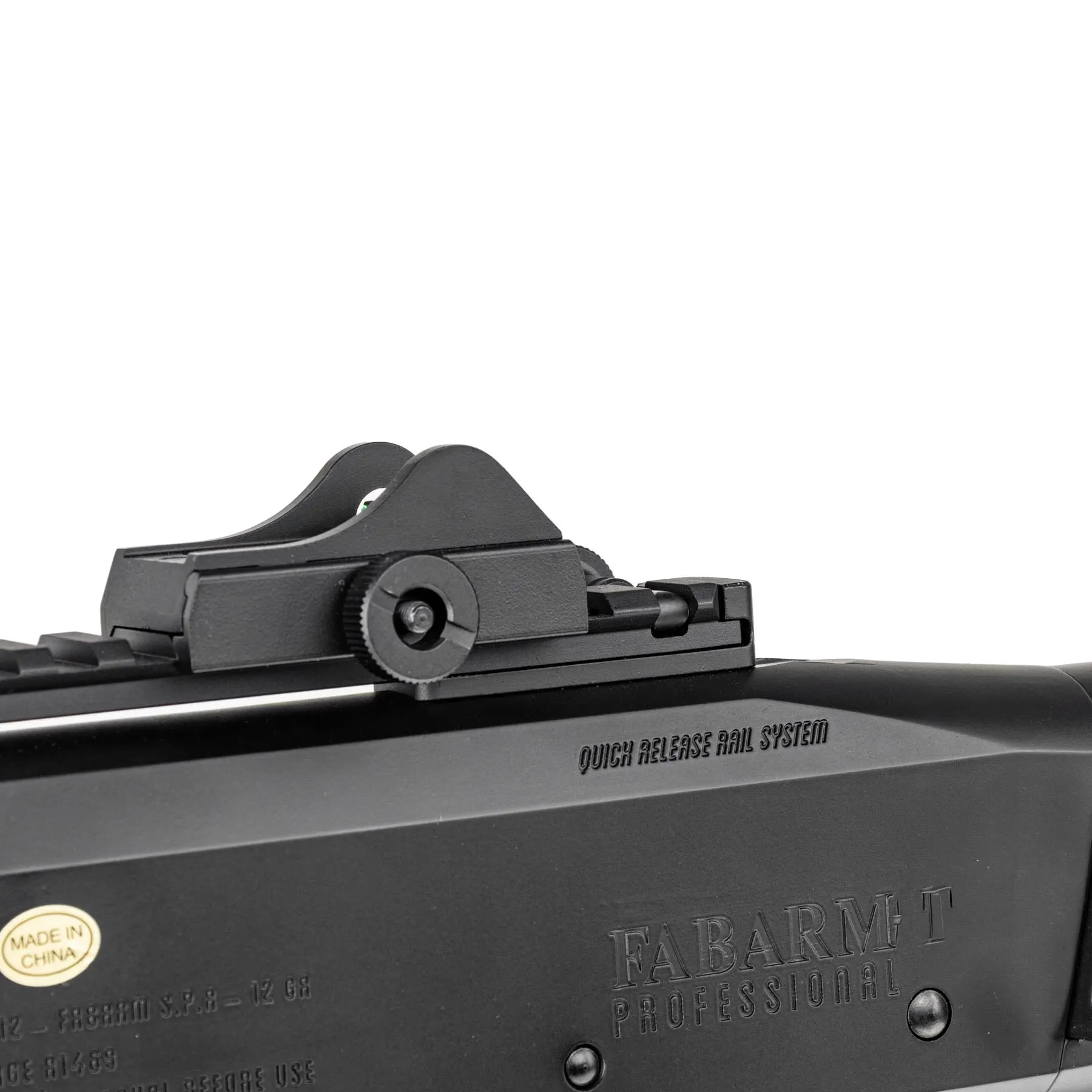 Fabarm STF12 Compact 11" HPA Pumpgun, Black