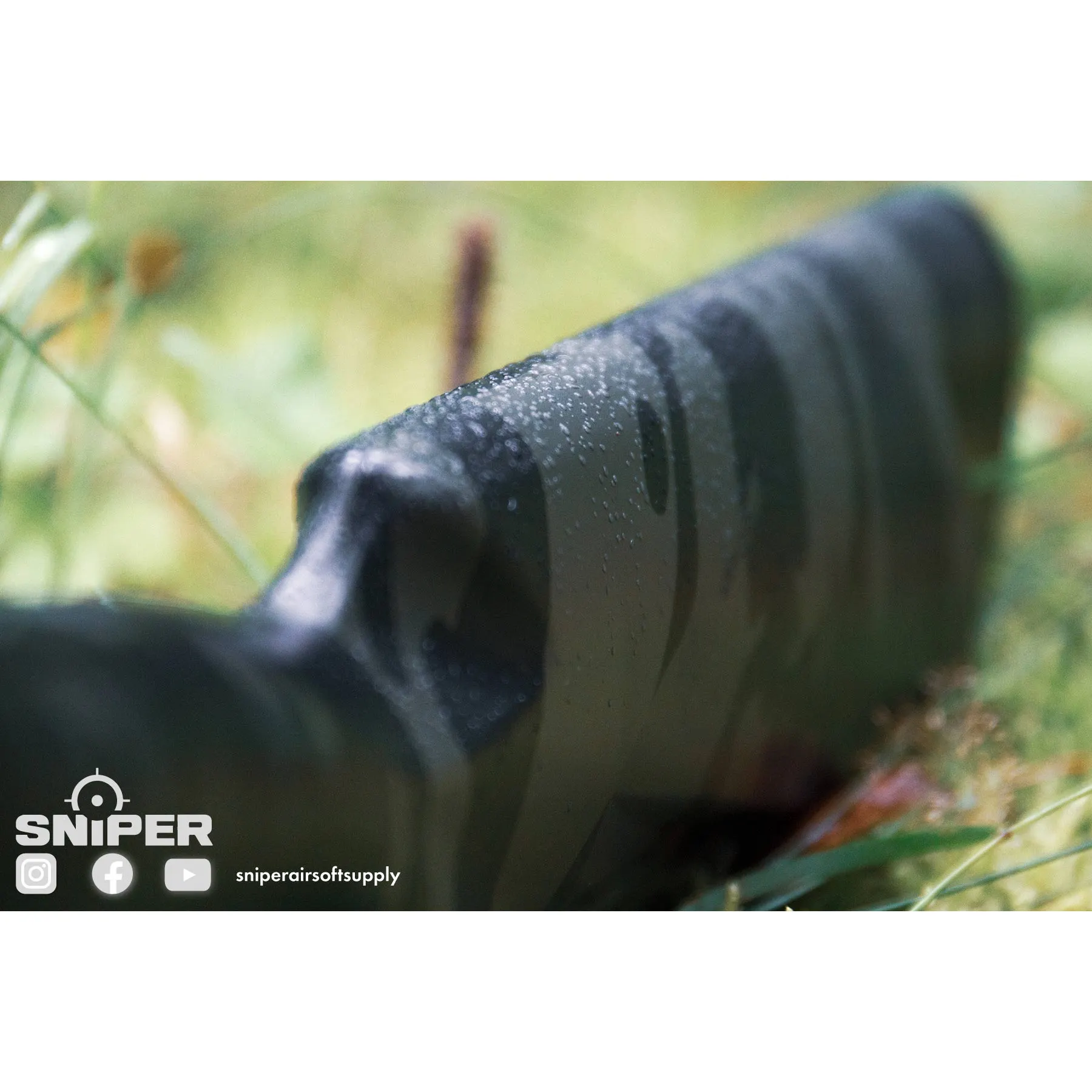 High Power 3,4J Barrett Bolt Action Sniper, Black