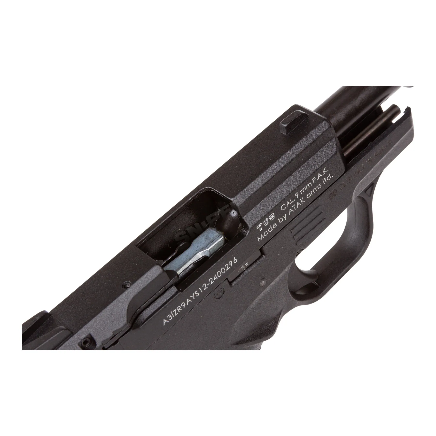 Zoraki 906 9mm P.A.K. Schreckschusspistole, Black