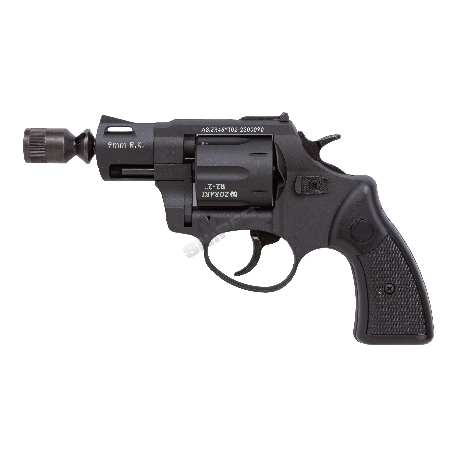 Zoraki R2 9mm P.A.K. Schreckschussrevolver, Black