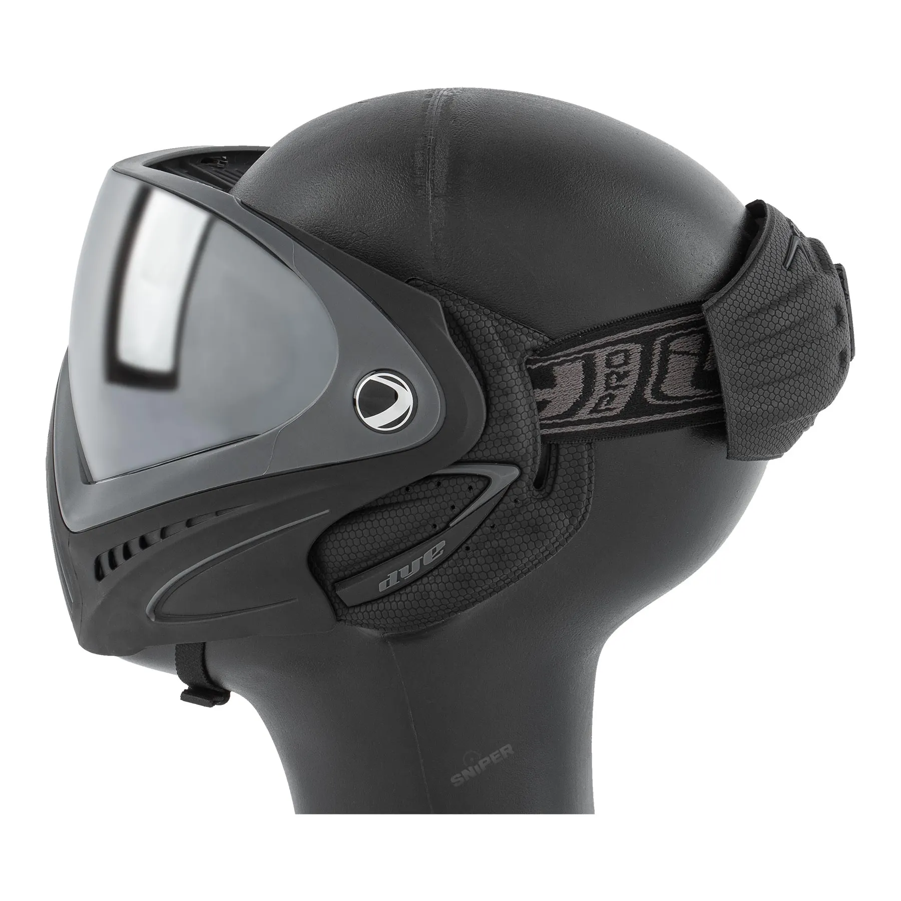 DYE I4 PRO Thermal Mask Shadow, black grey DYE I4 PRO Thermal Mask Shadow, black grey