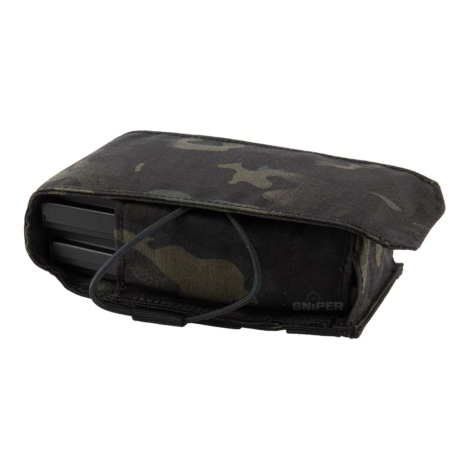 Doppelmagazintasche Stanag, Camo Black