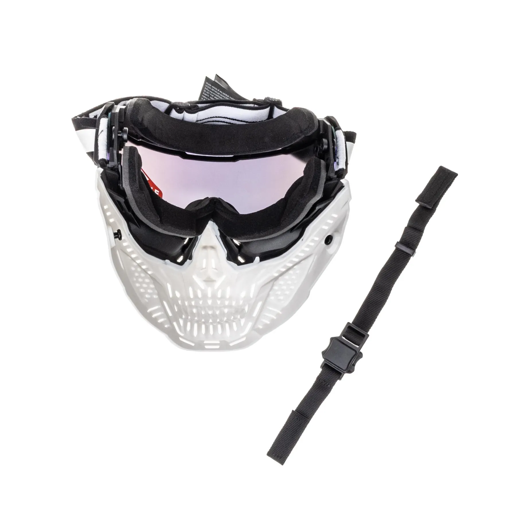 RMX GHOST Edition Goggle System, white fire #1