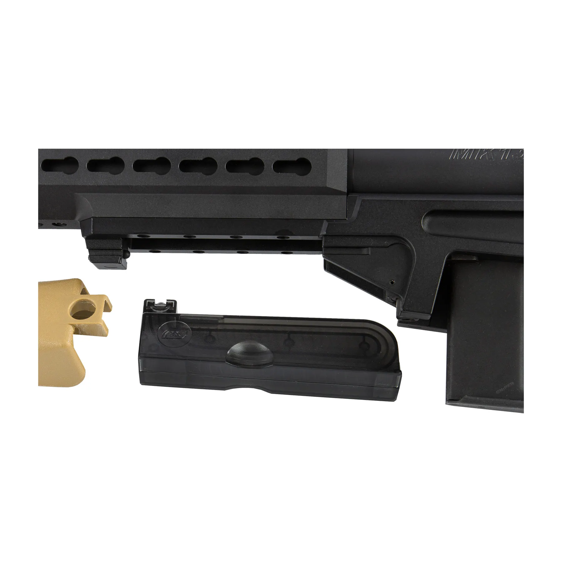 AI MK13 Compact Sniper Rifle, Black & Tan