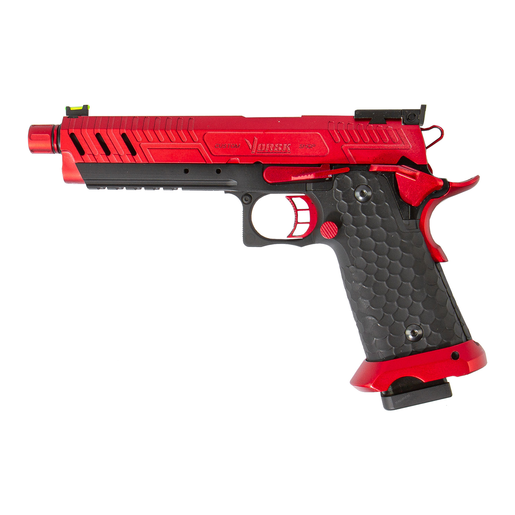 Vorsk Hi-Capa 5.1 Black/Red GBB Softair Pistole