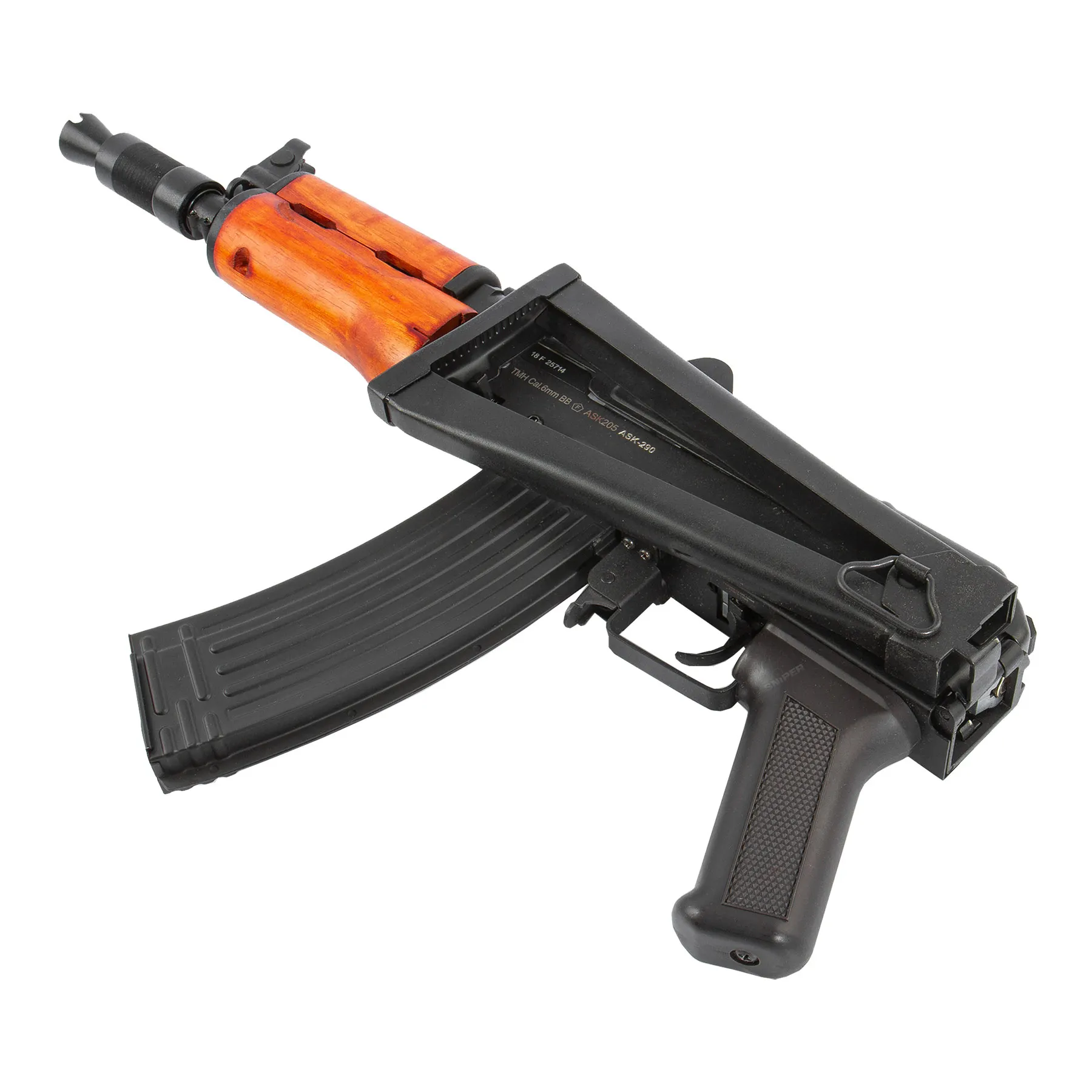 AKS74U Vollmetall Blowback (S)AEG, Black