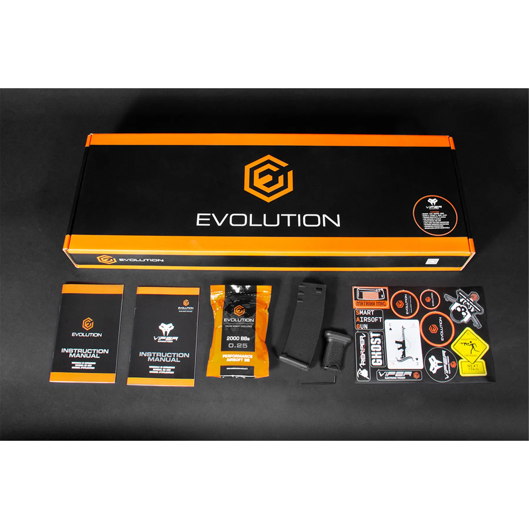 Evolution Recon 3.0 Viper ETU M < 0,5 Joule Softair, Black