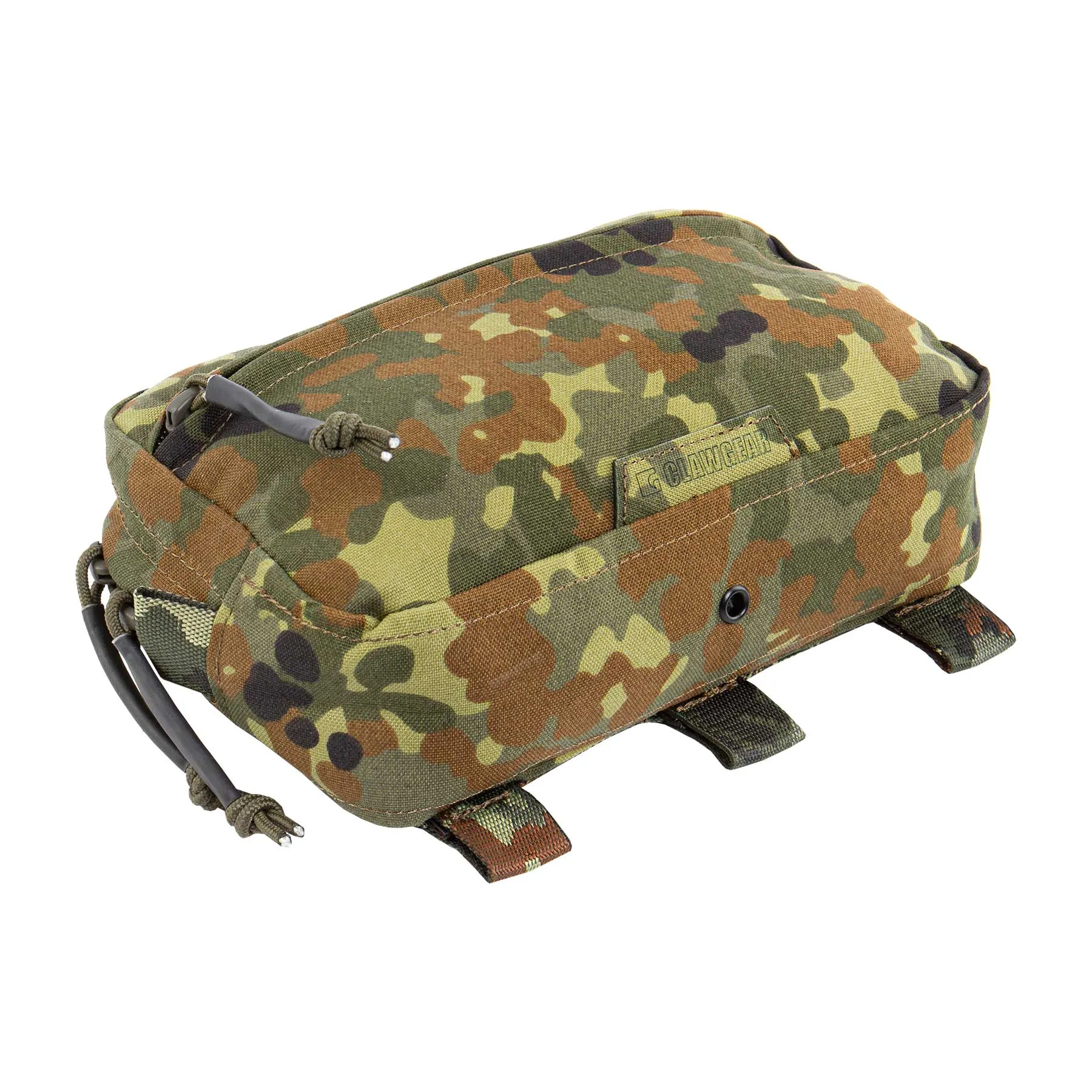 Medium Horizontal Utility Pouch Zipped Core, Flecktarn