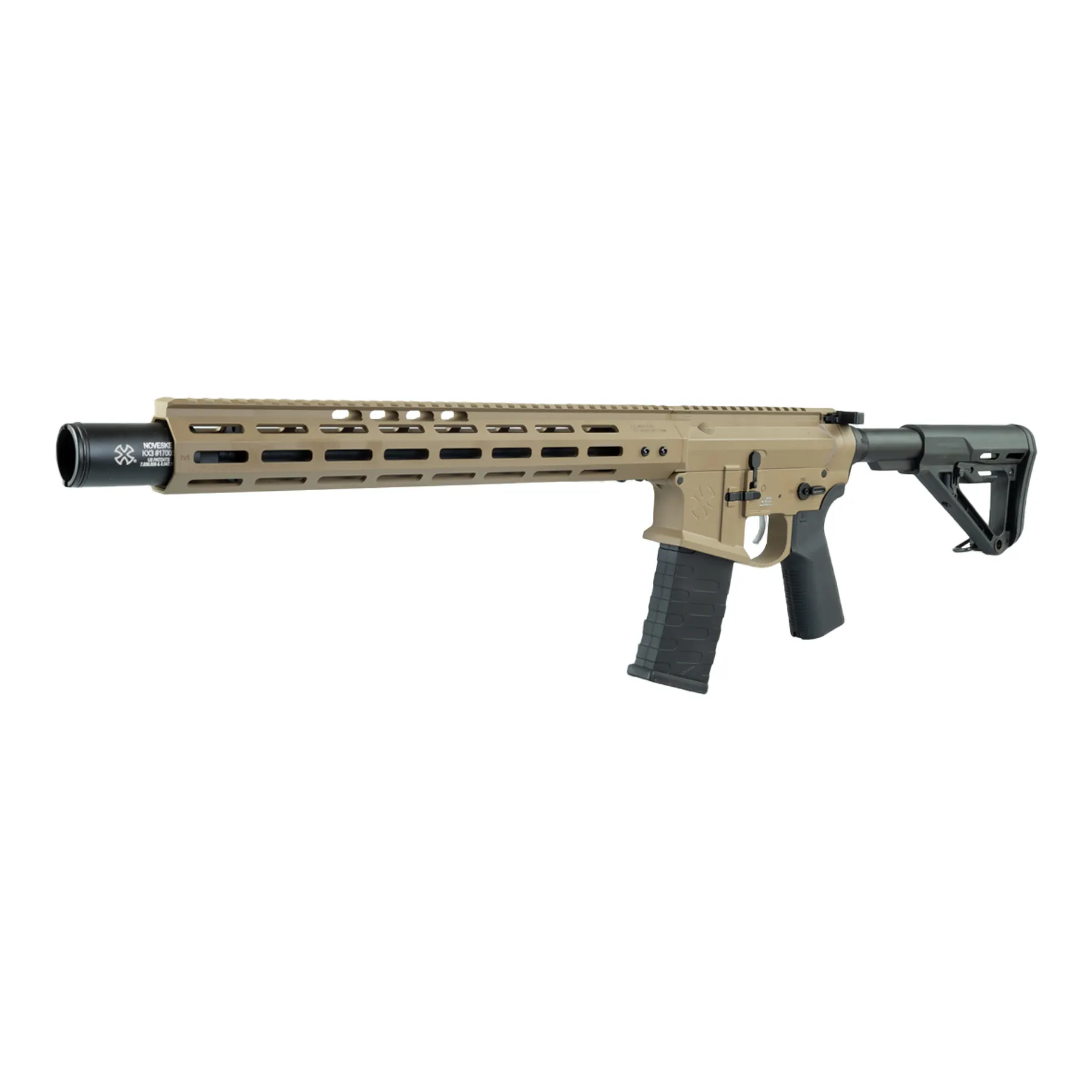 Noveske M4 13,5" Gen4 Infidel (S)AEG, Tan Noveske M4 13,5" Gen4 Infidel (S)AEG, Tan