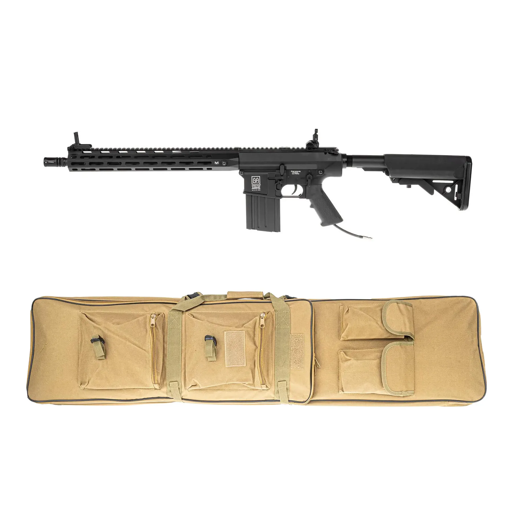 SAC x Wolverine SA-E35 DMR Rifle HPA, Black