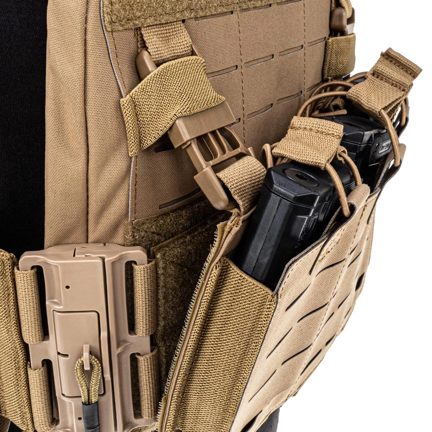 Conquer MQR Vest Plattenträger, Coyote