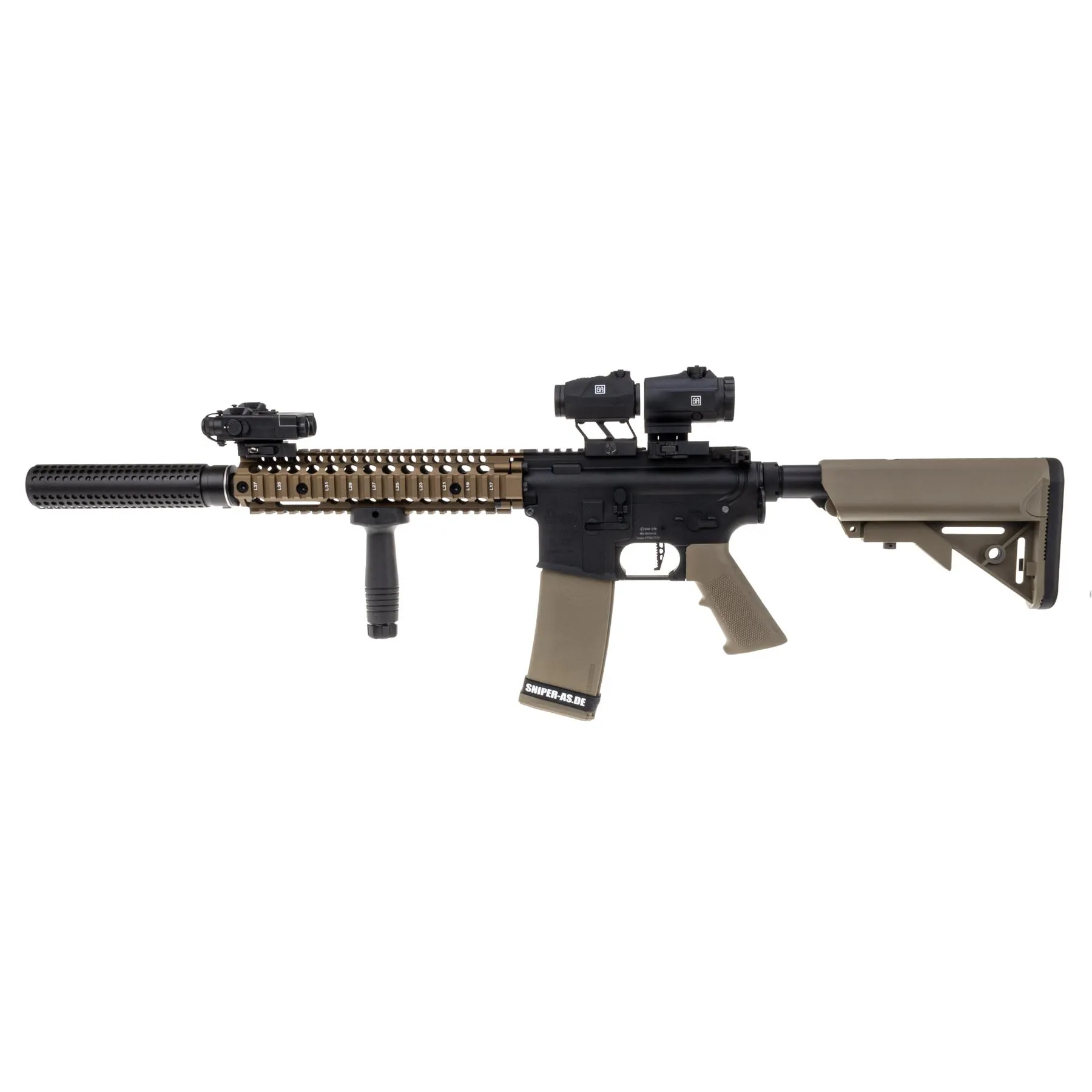 Prep my Airsoft - #2 Specna Arms SA-P19 Prime Daniel Defense MK18 w/ Aster ETU (S)AEG, Chaos Bronze