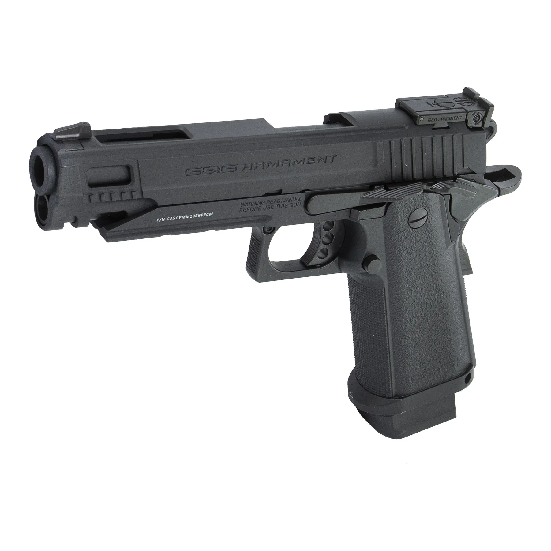 G&G GPM1911 CP MS Full Metal GBB, Black
