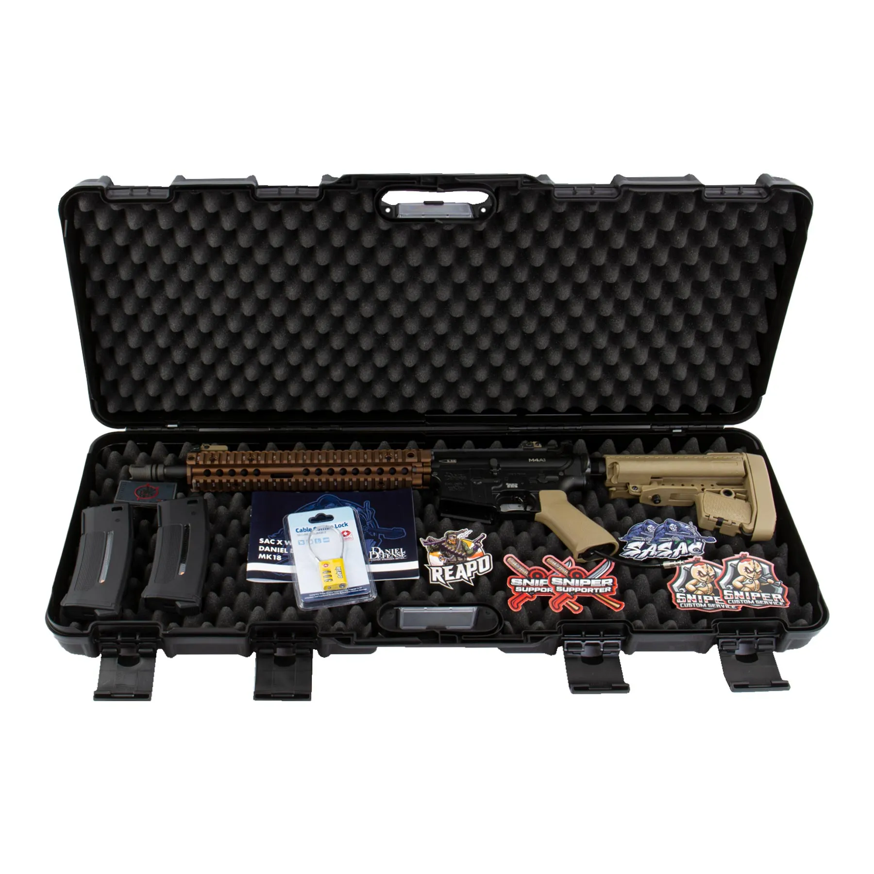 SAC x Wolverine Daniel Defense Block II HPA, Dualtone SAC x Wolverine Daniel Defense Block II HPA, Dualtone