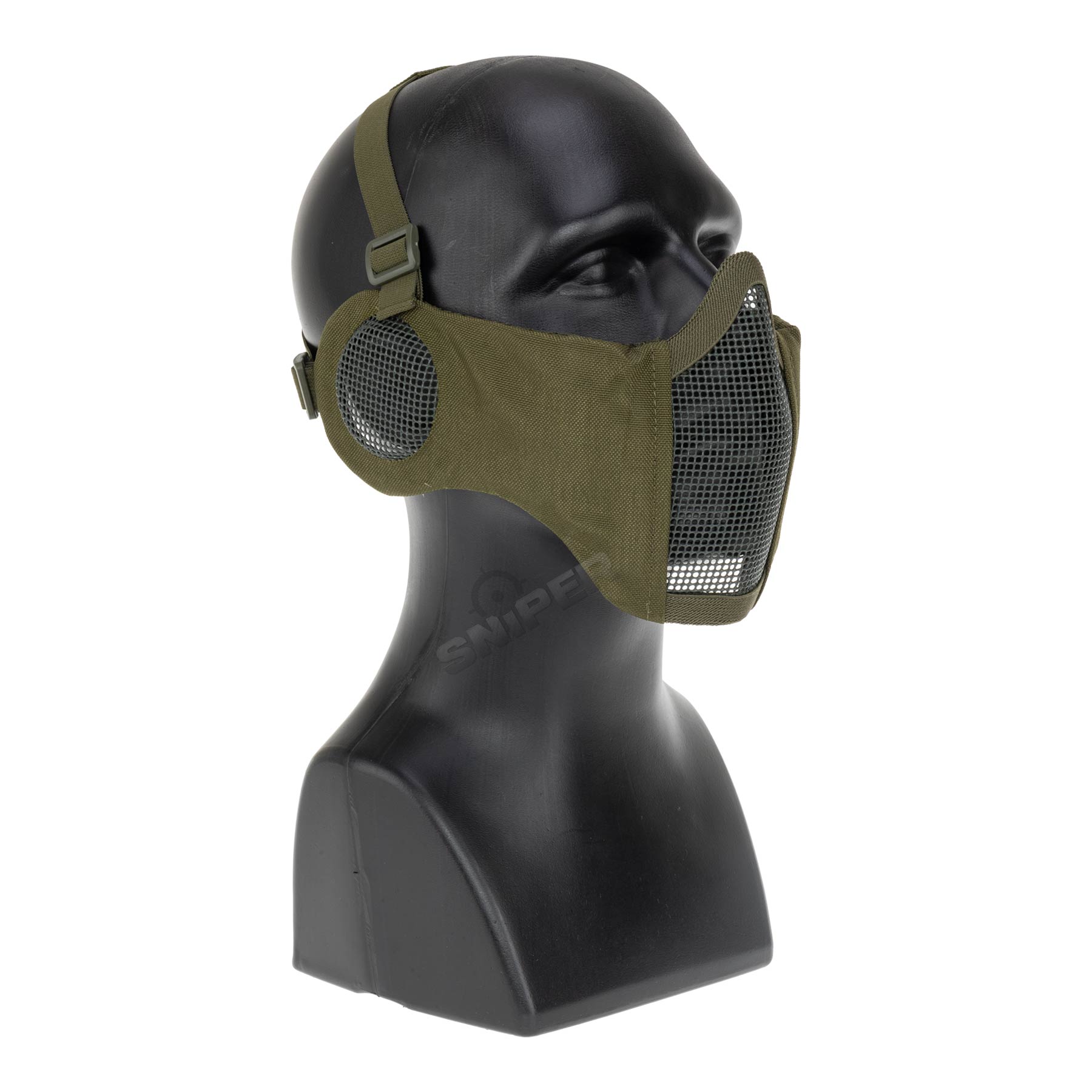Reapo Mesh Face Mask w/ Ear Protection, OD
